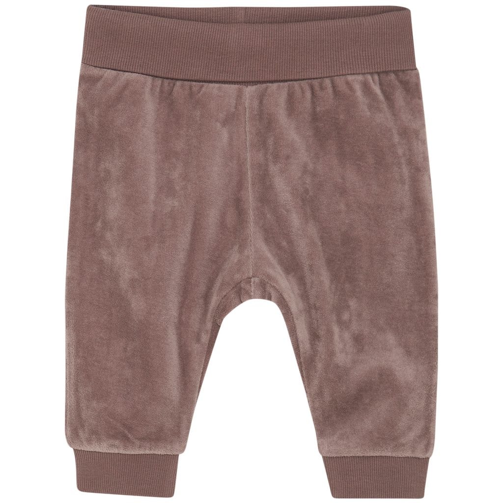 Pants Velour Deep Taupe
