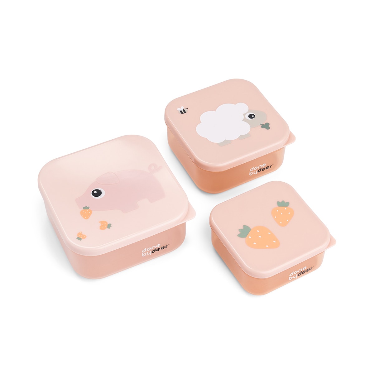 Snack Box Set 3 Pcs Tiny Farm Powder
