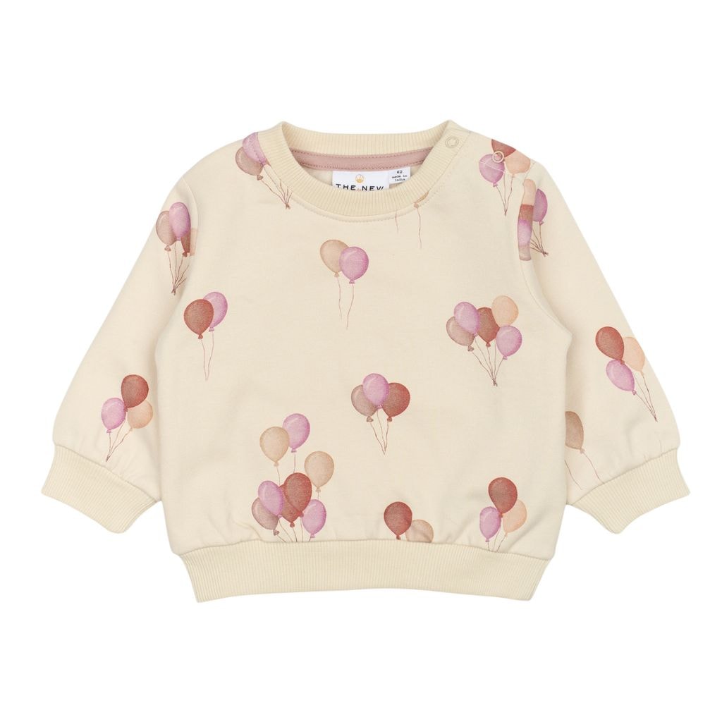 GOTS Nola Sweatshirt White Swan
