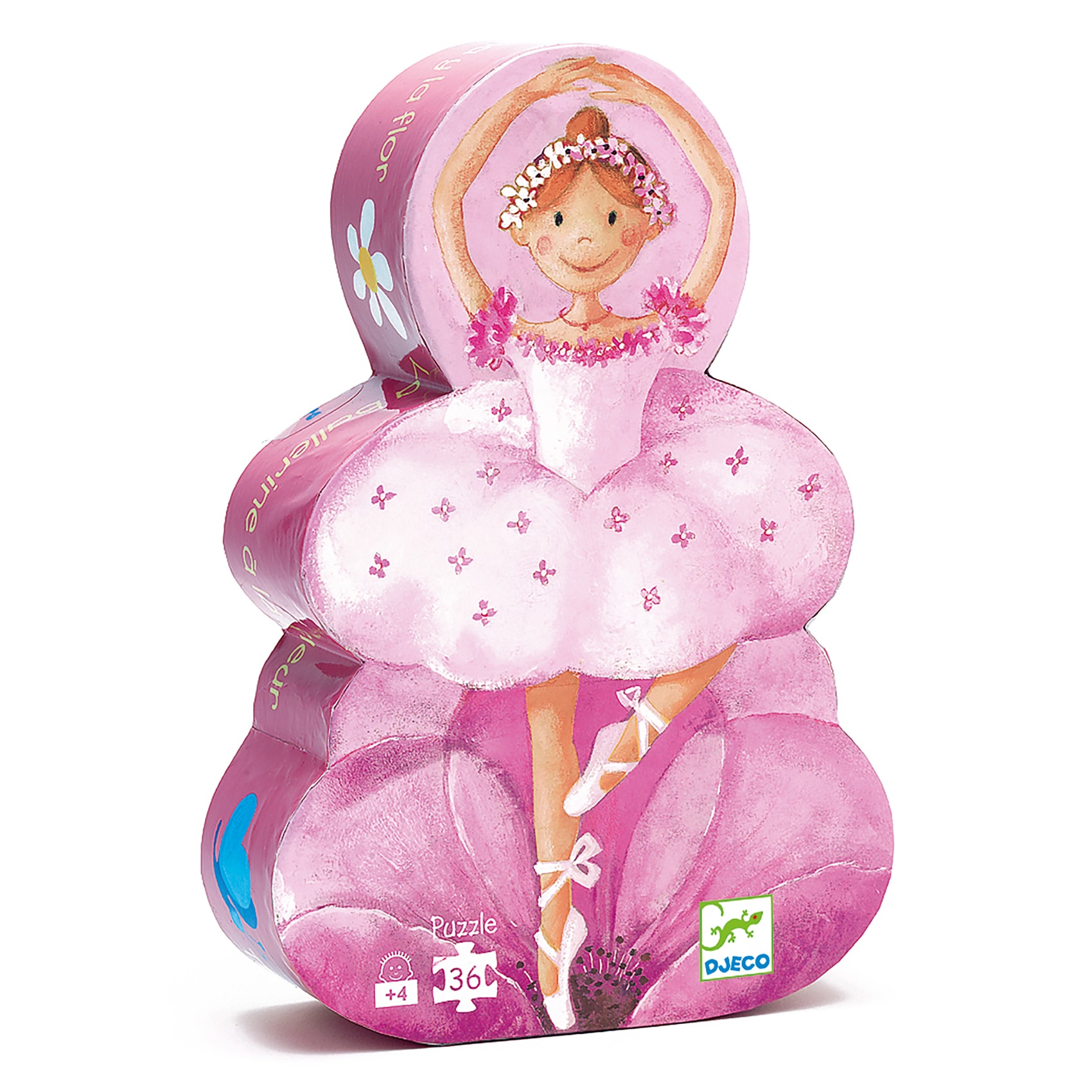 36-brikkers Puslespill Ballerina And Flower