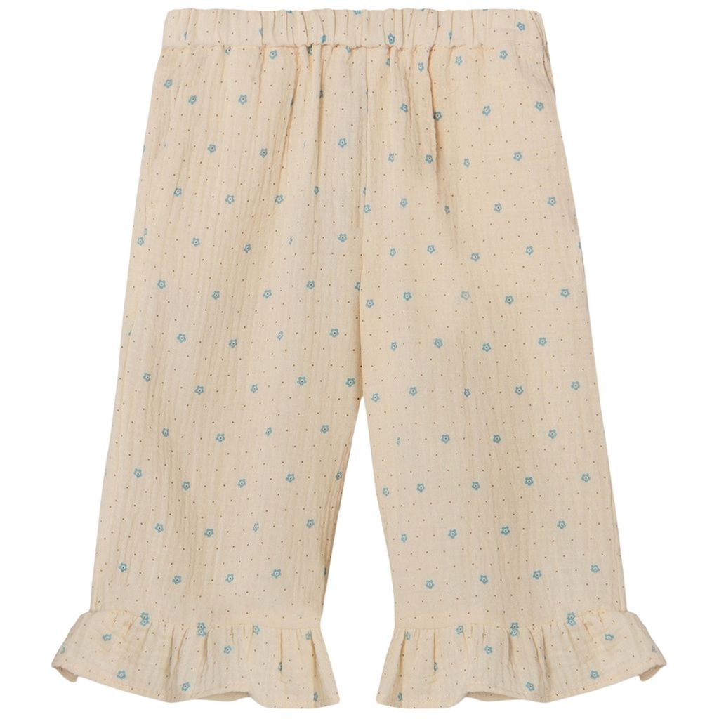 Blooming Ruffle Pant Sandshell Aop