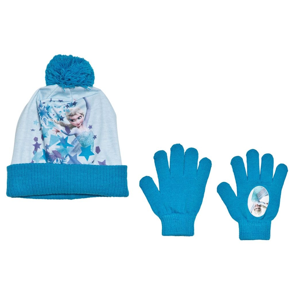 Disney Frozen Hat and Glove Set Blue