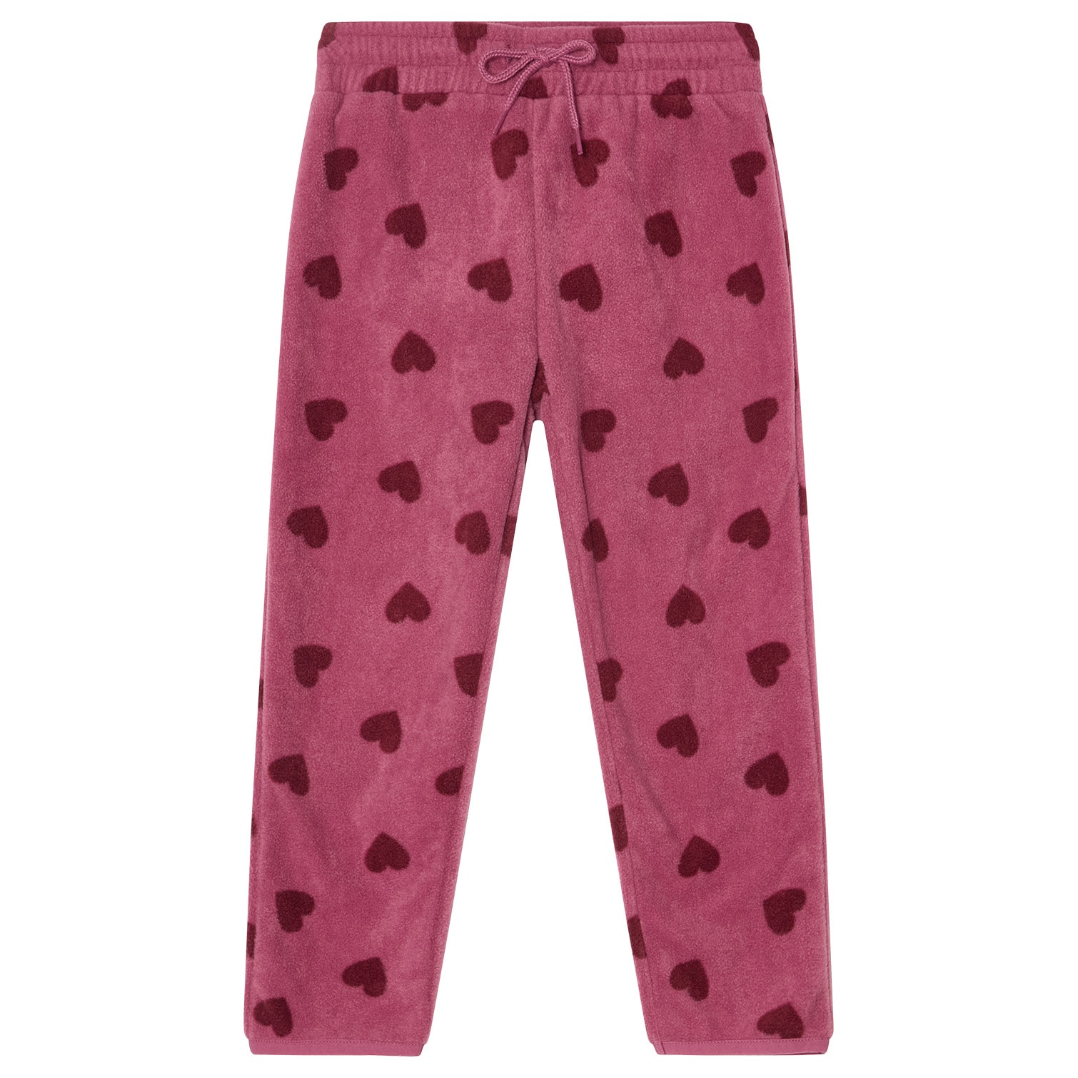 Northpole Recycled Fleece Pant Mauve Hearts