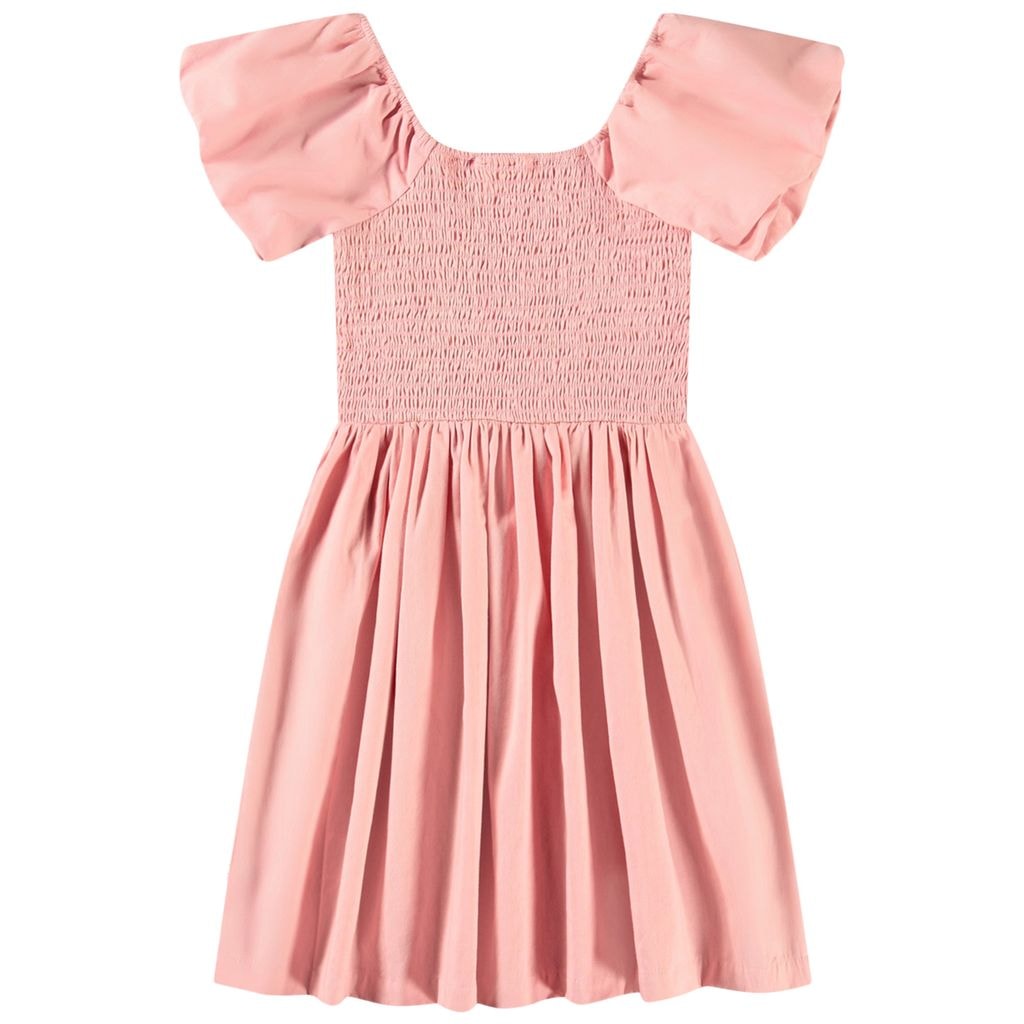 Cherisla Short-Sleeved Dress Rosequartz