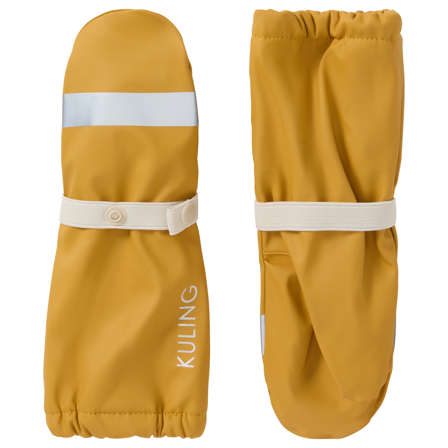 Vilnius Recycled Rain Gloves Mustard
