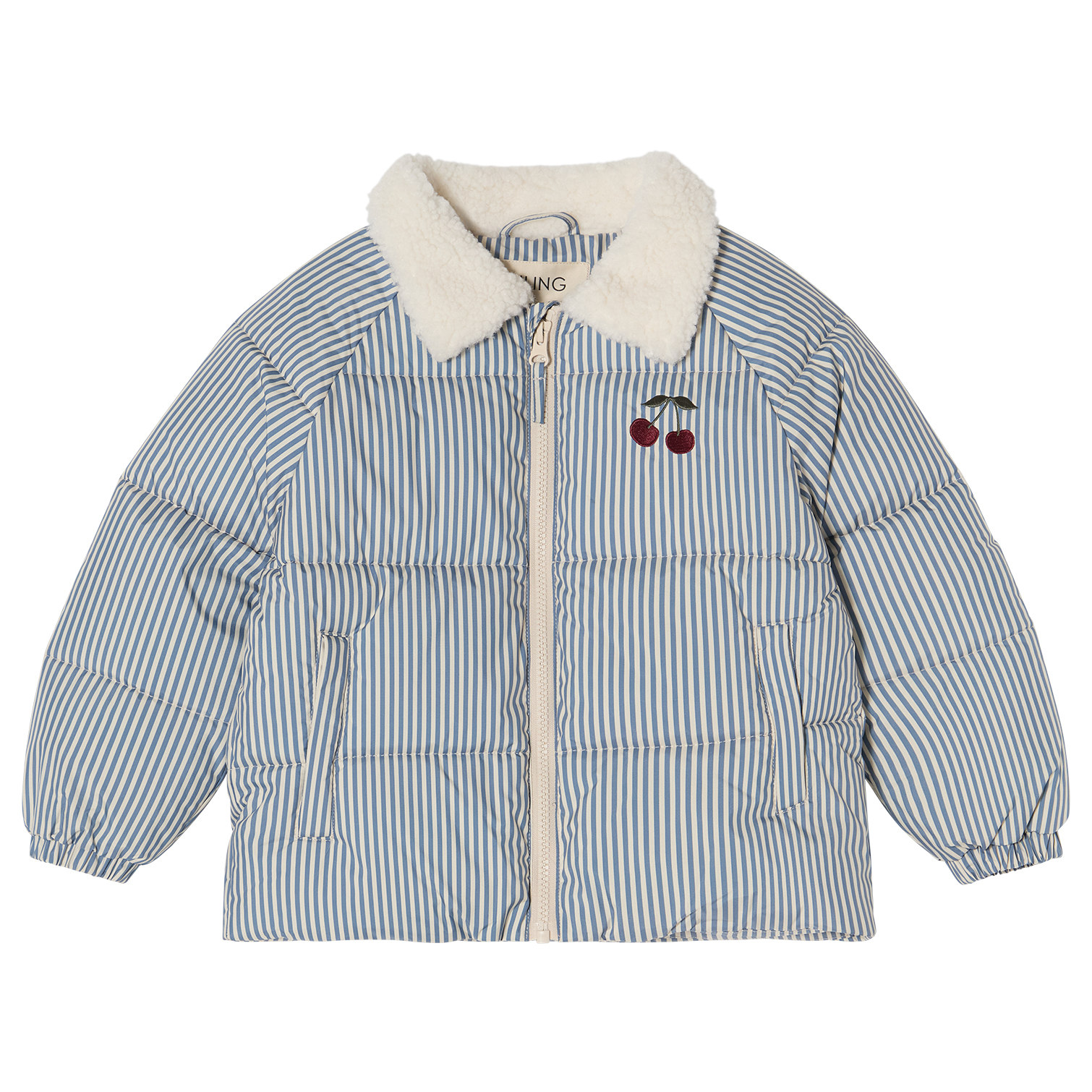 Luzern Pufferjacka Thin Stripe