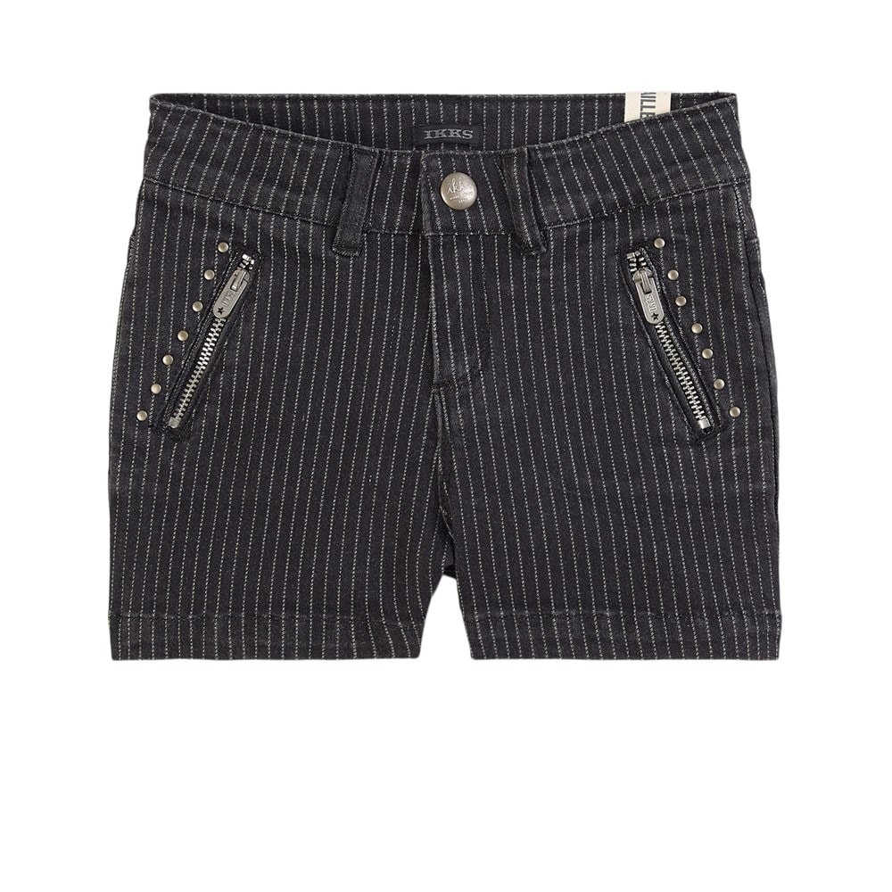 Randiga Shorts Grå