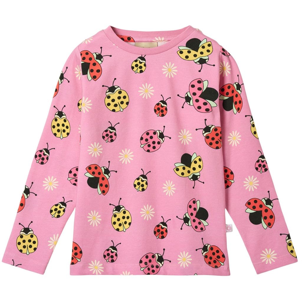 Ladybirds Long-Sleeved T-Shirt Pink Lavender