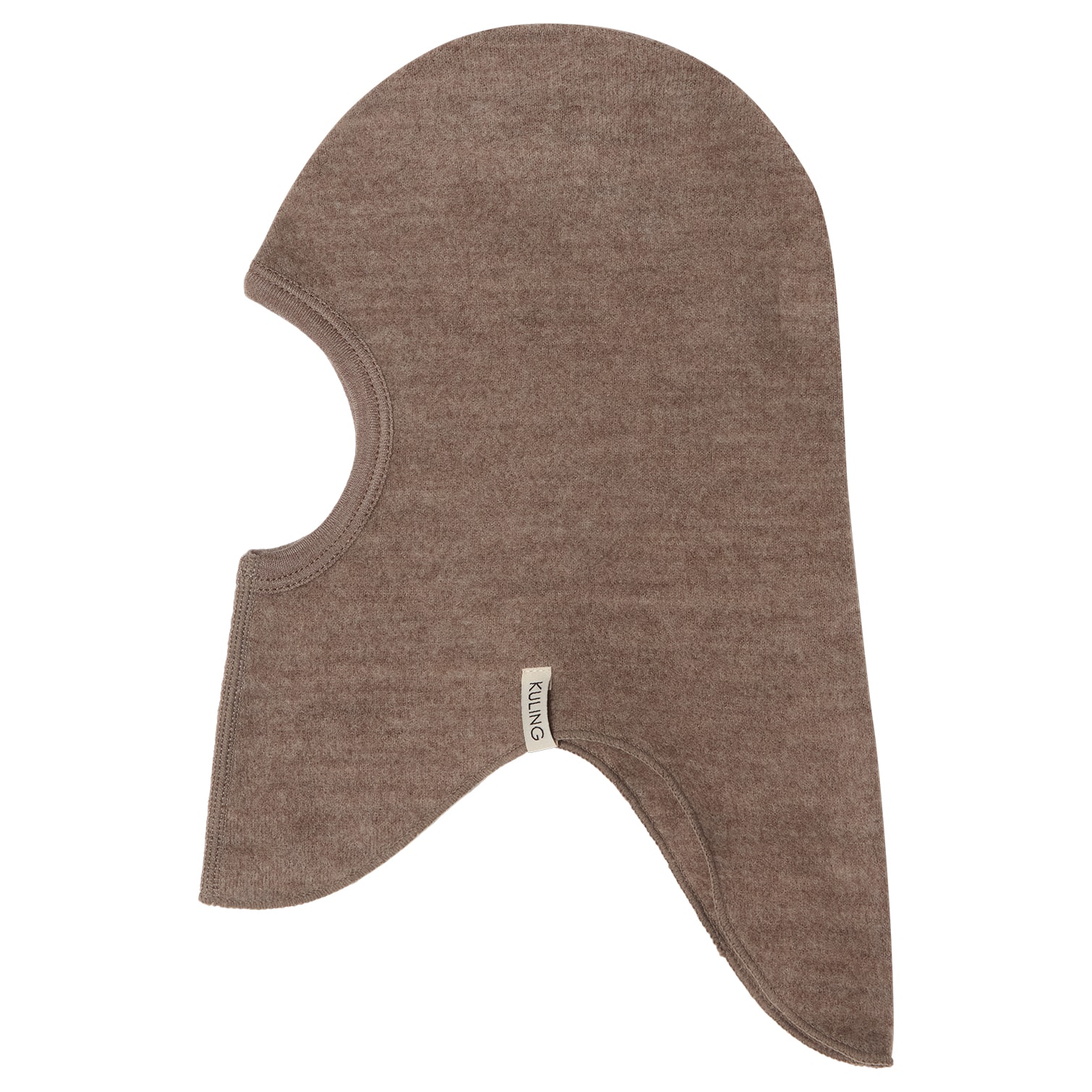 Adelaide Wool Fleece Balaclava Brown Melange