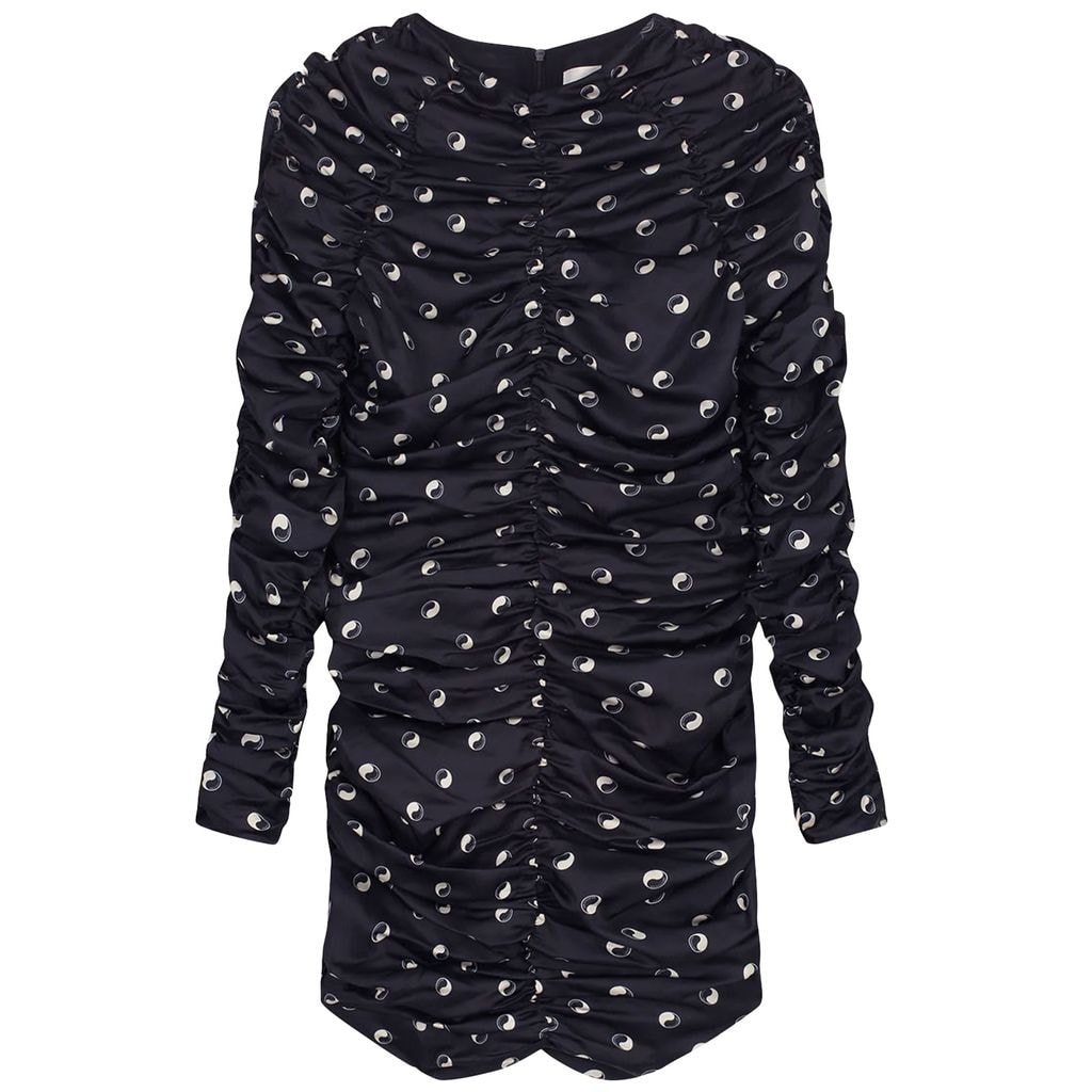 Dover Printed Dress Black