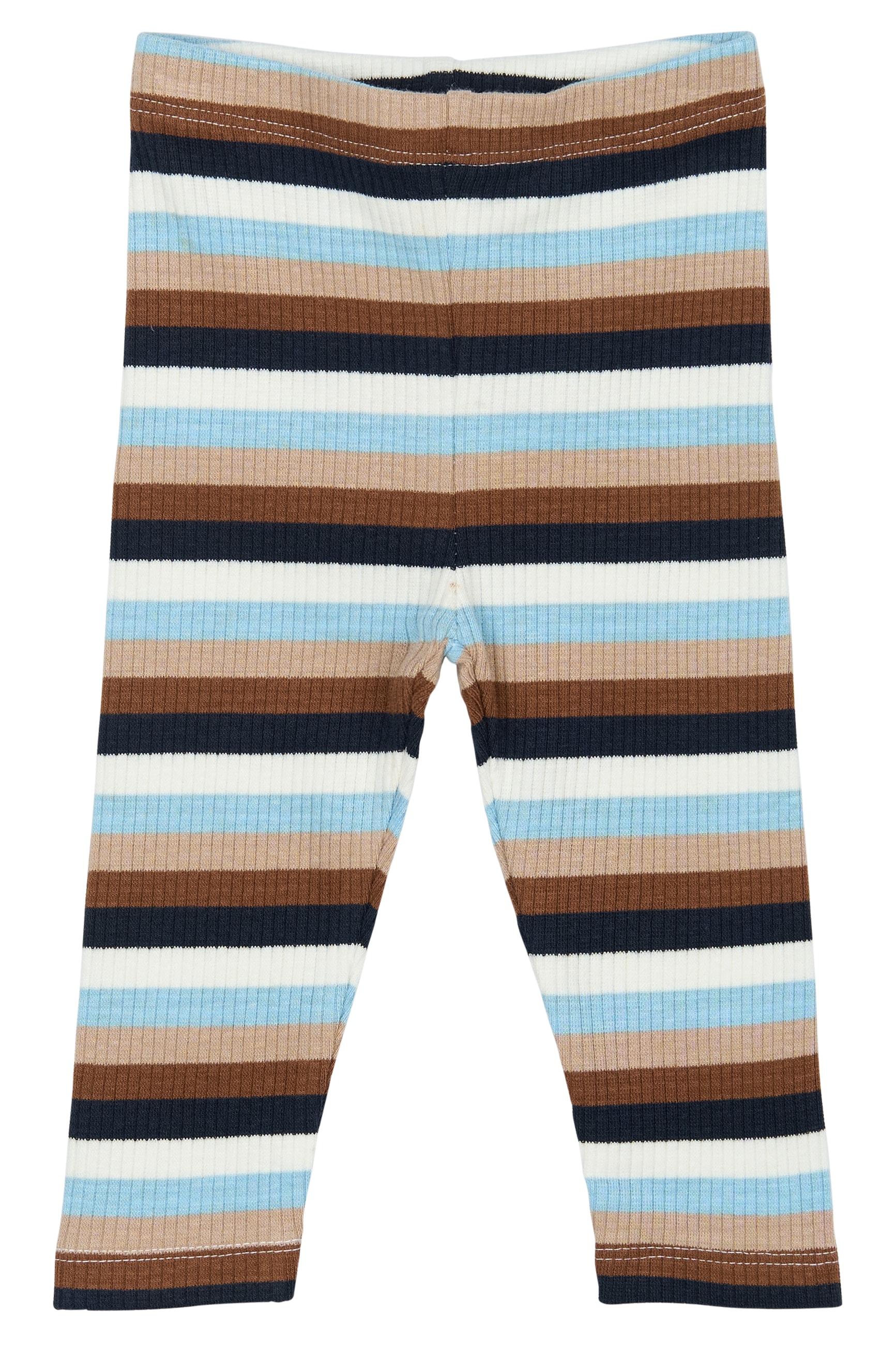 TNSBPark Rib Leggings Powder Blue Striped
