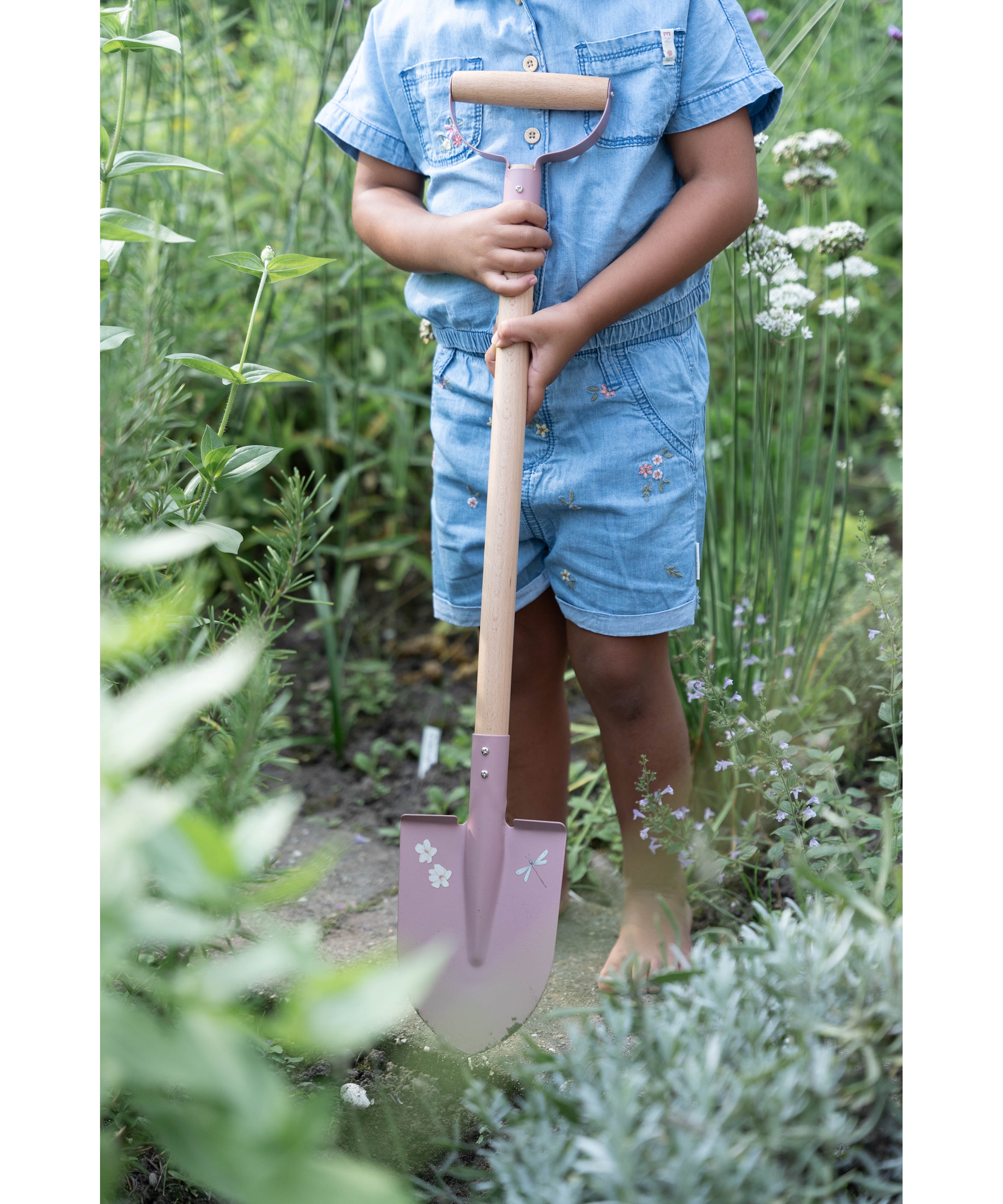 Fairy Garden Spade Pink
