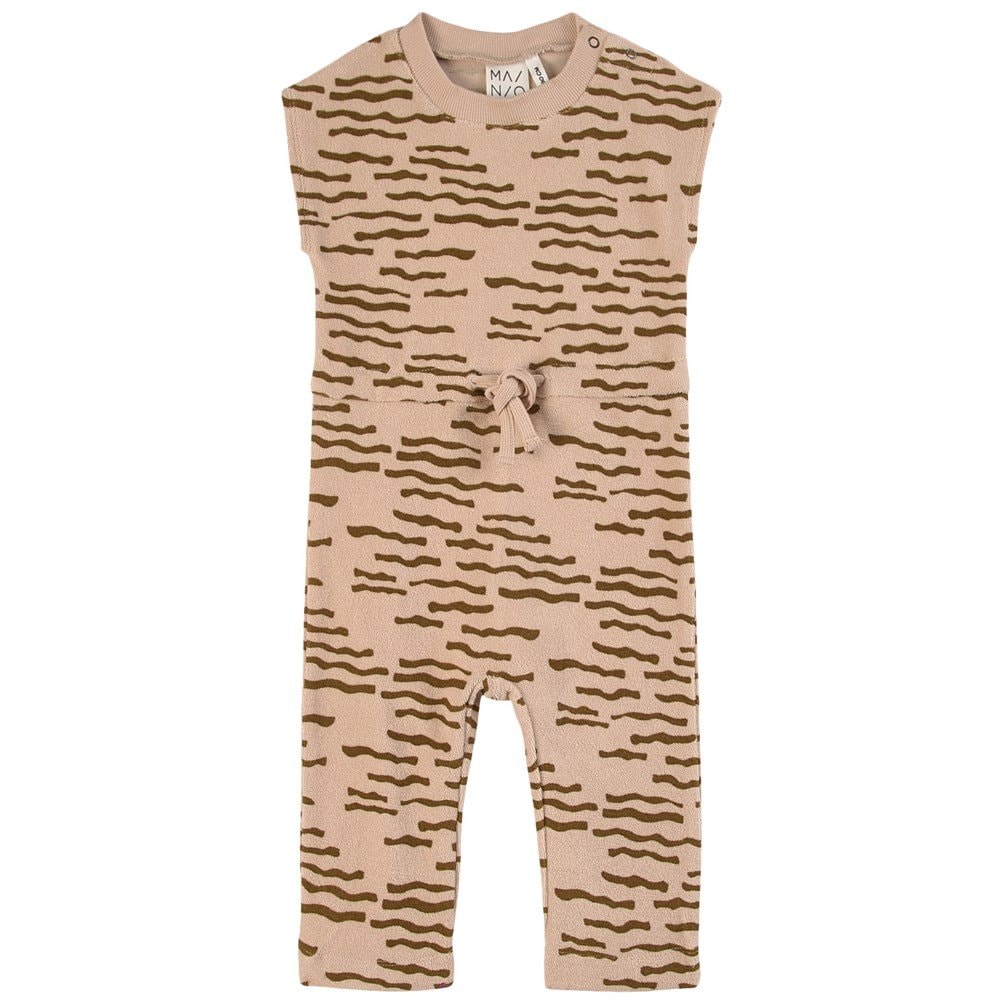 Gentle Sea Terry Jumpsuit Doeskin