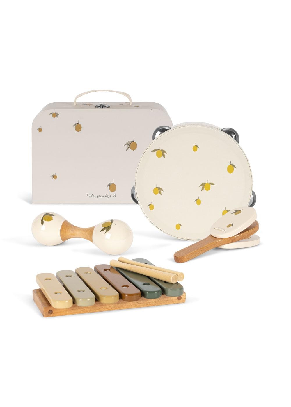 Music Set Lemon Glossy Fsc Lemon