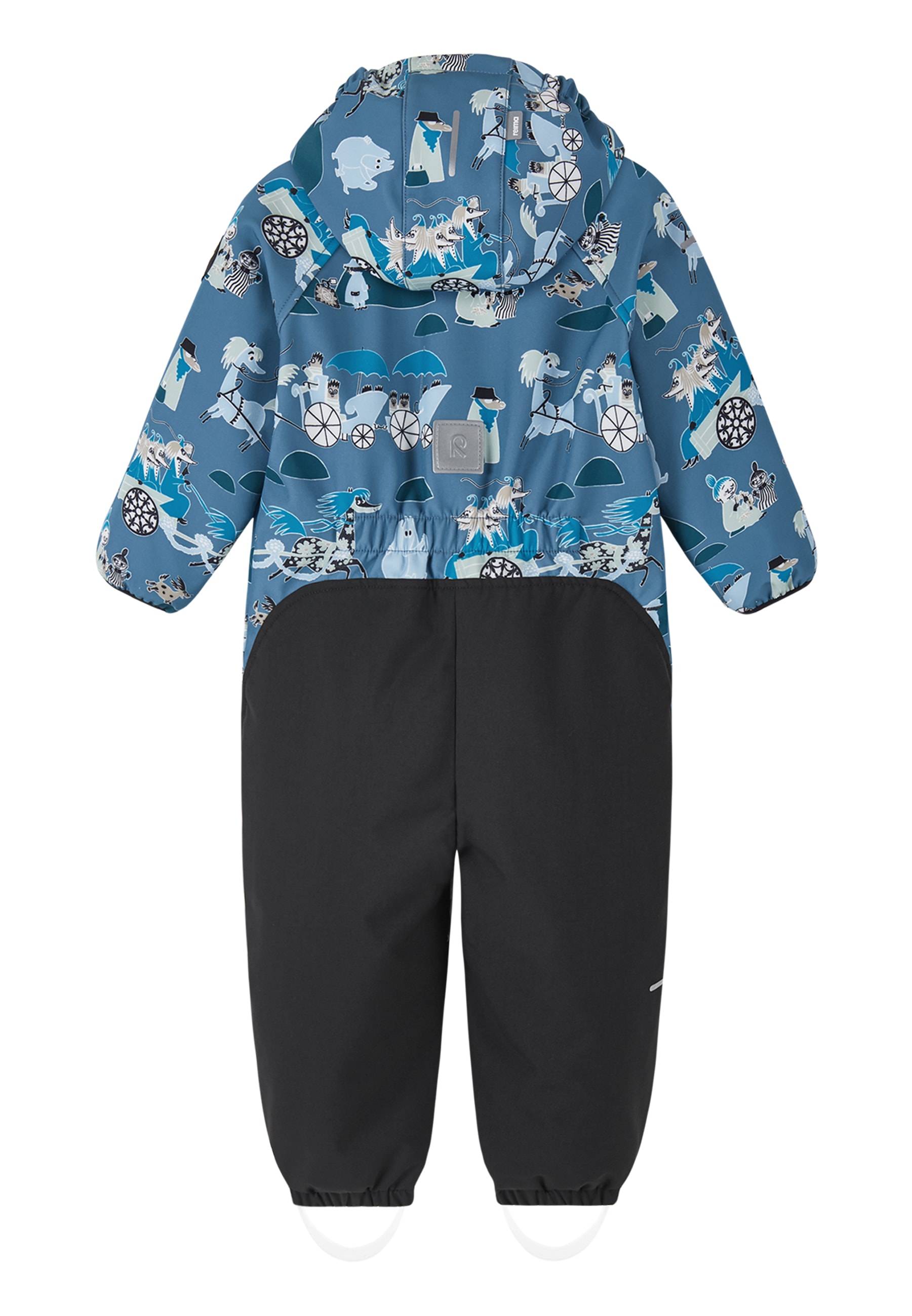 Moomin Mjosa Softshell Overtrekk Blue Ocean