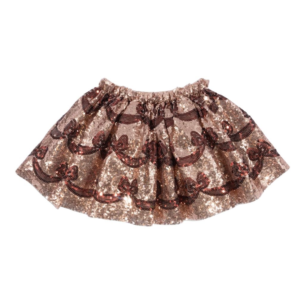 Starla Bow Wow Skirt Gold Blush