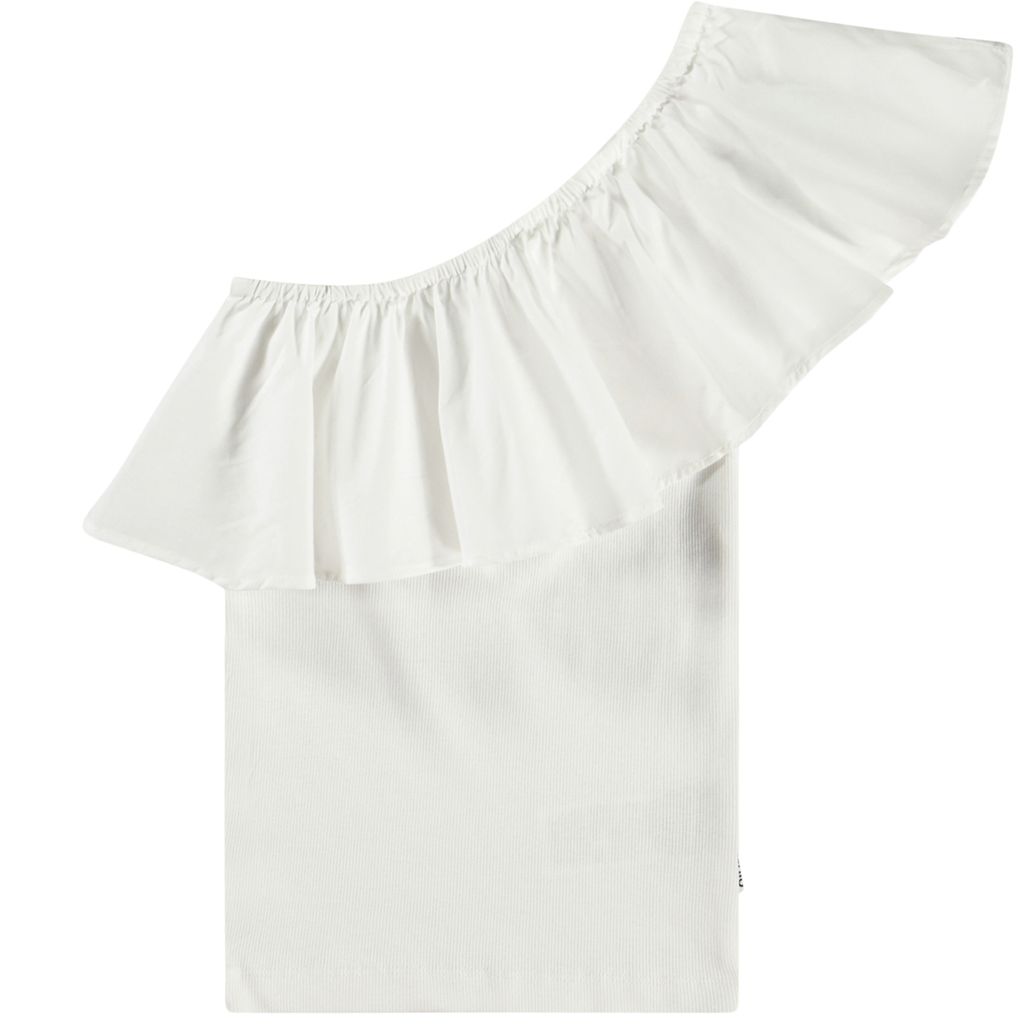 Rebecca Sleeveless Top Crisp