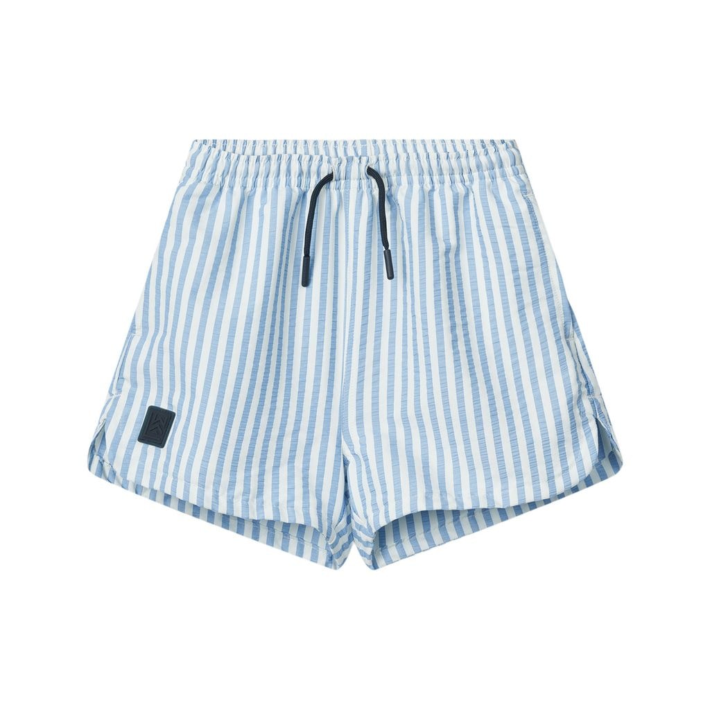 Aiden Board Shorts Stripe Riverside Creme De La Creme