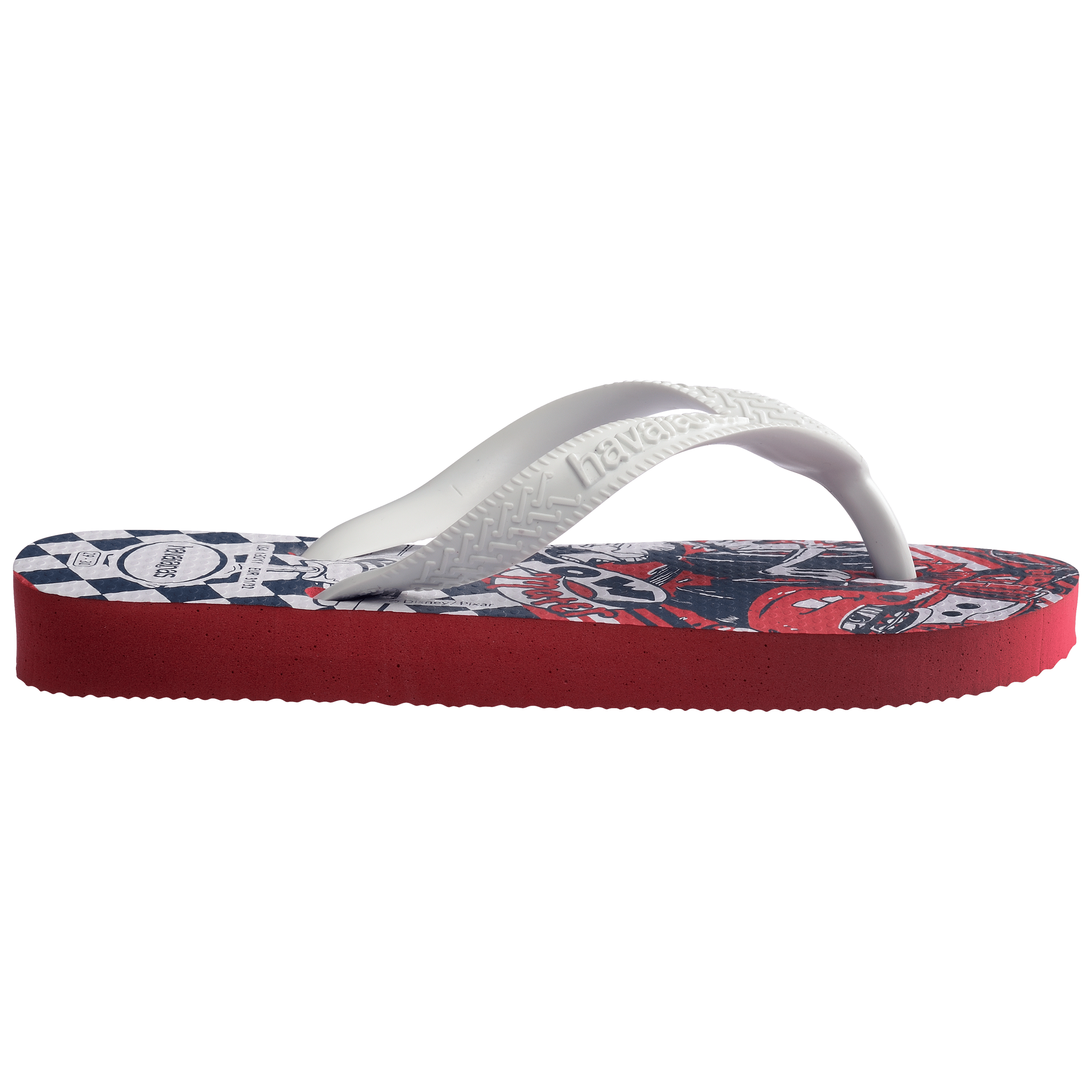 Kids Disney Flip Flops Red