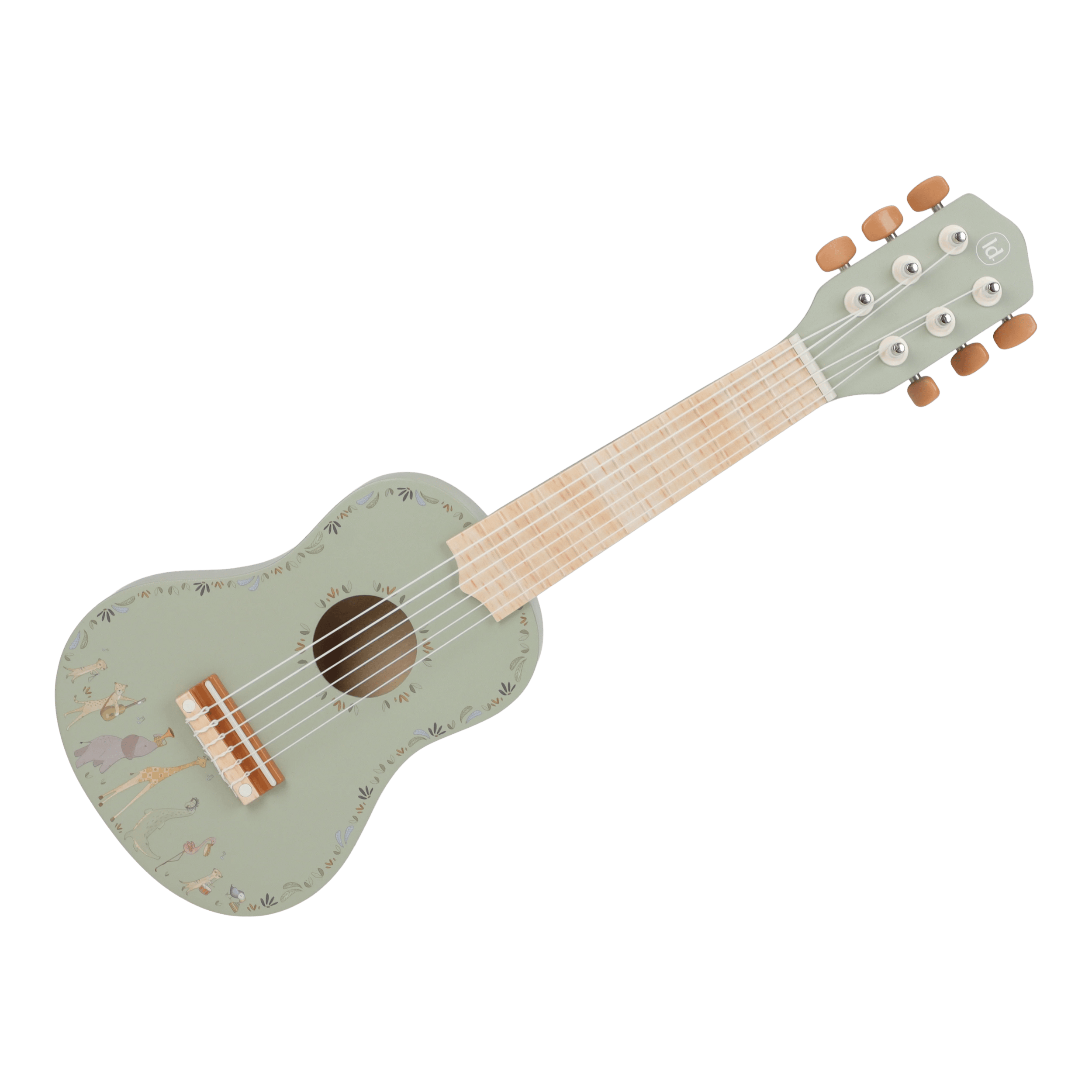 Safari Friends Gitar Av Tre Green