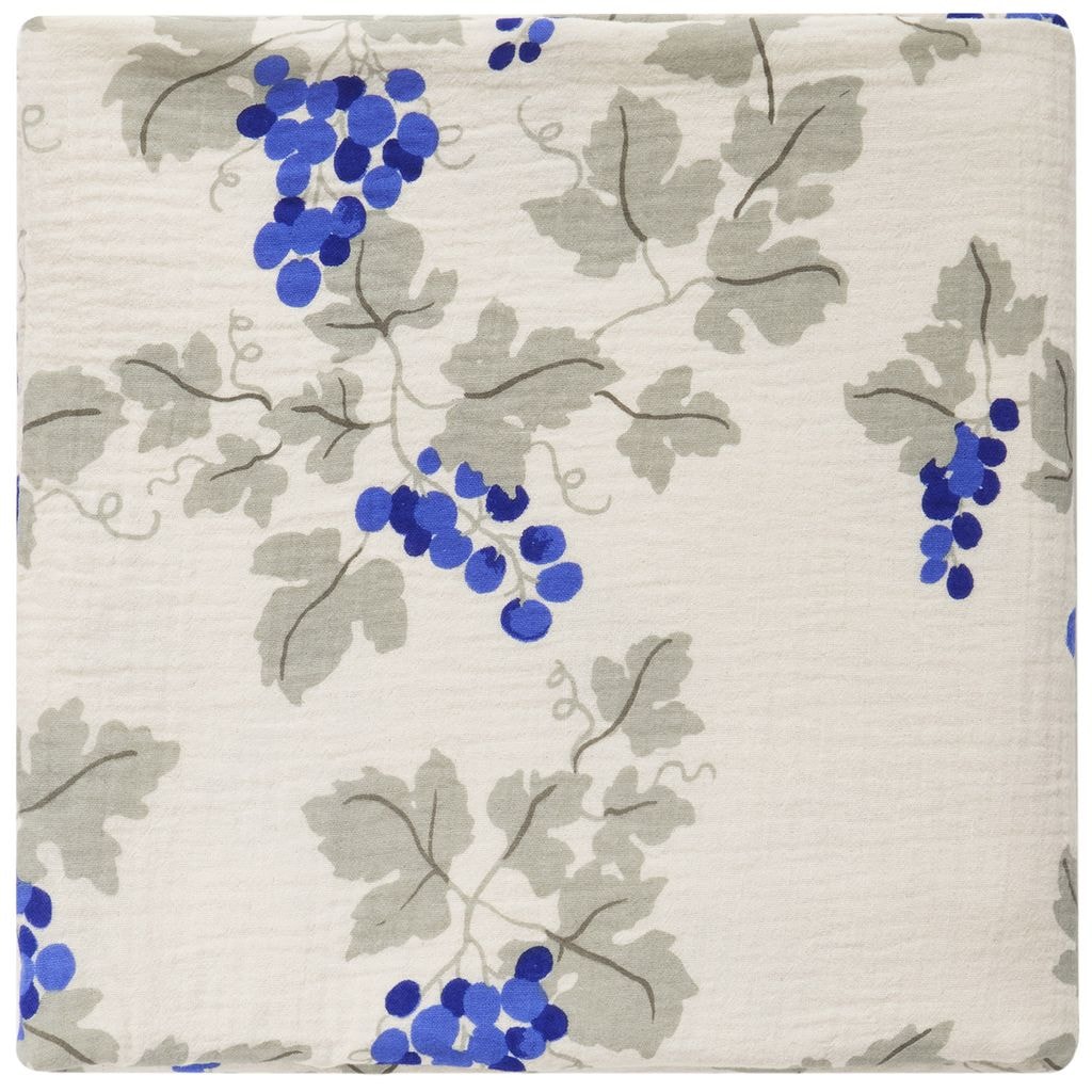 Muslin Swaddle Filt Grapes Blue
