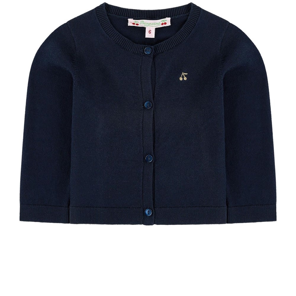 Einfarbiger Cardigan
