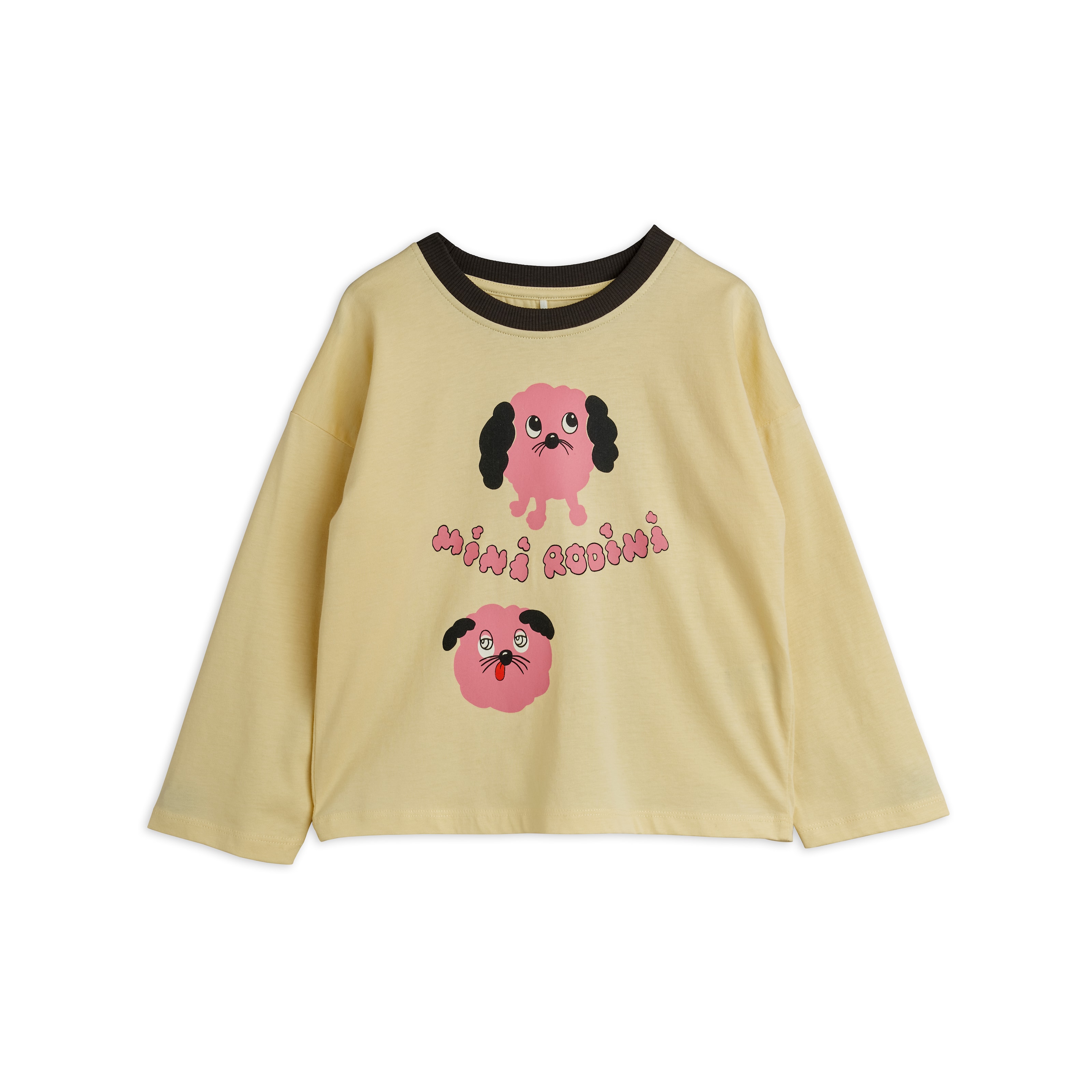 Doggies Sp Ls Tee Yellow