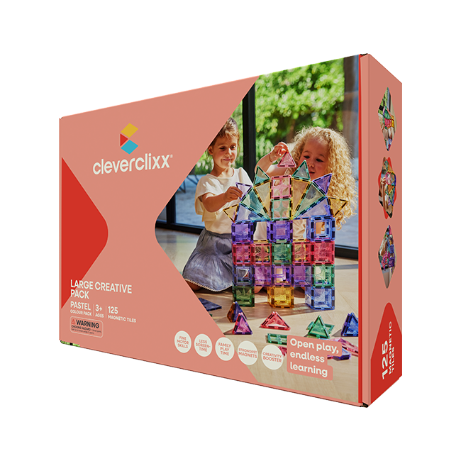 Stort Kreativt Paket Pastell 125 Bitar Multicolor