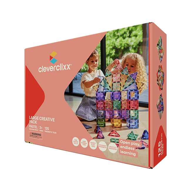 Large Creative Pack Pastel 125 Pieces Multicolor 