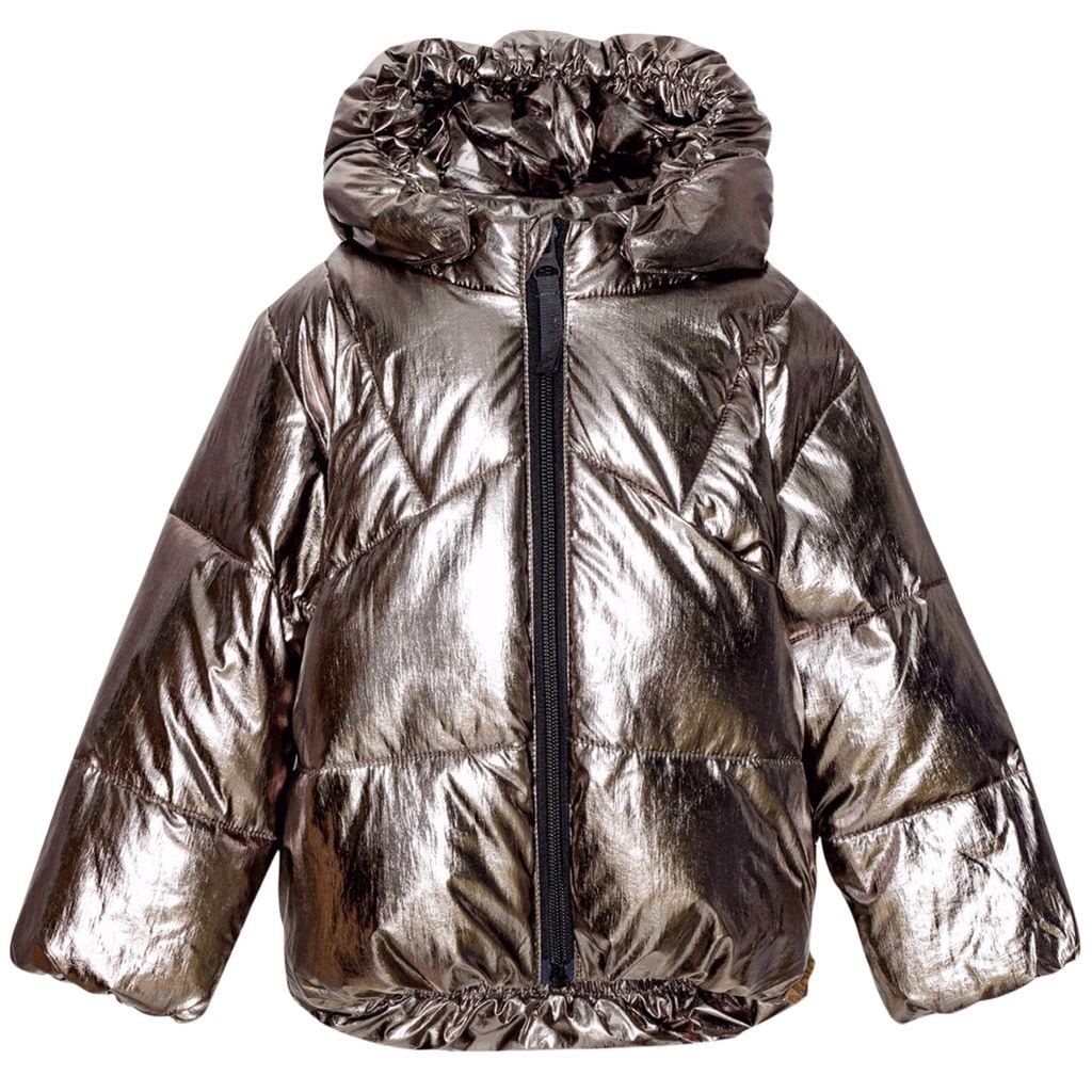 Harpo Jacket Dark Night Puffer jacket Warm Silver