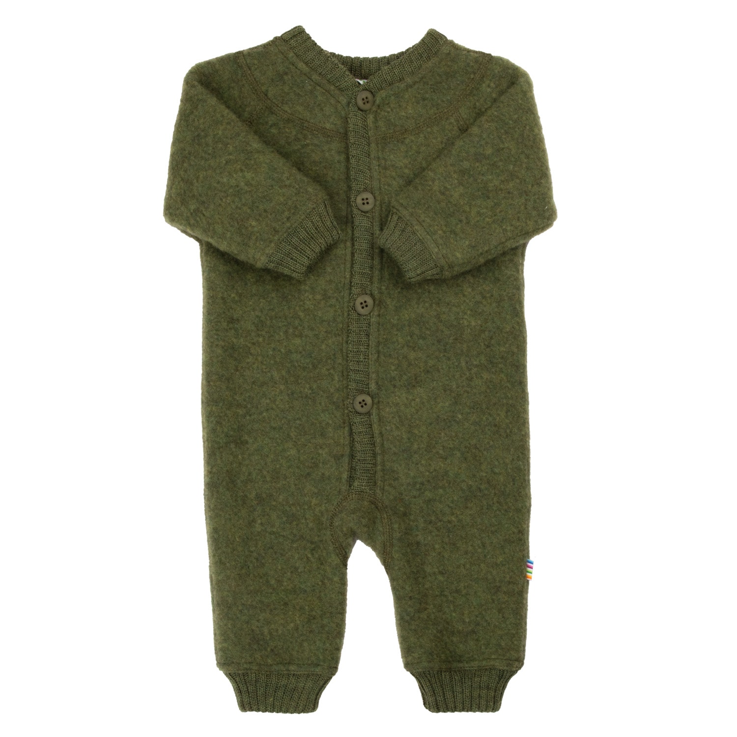 Soft Wool Jumpsuit Dark Olive 