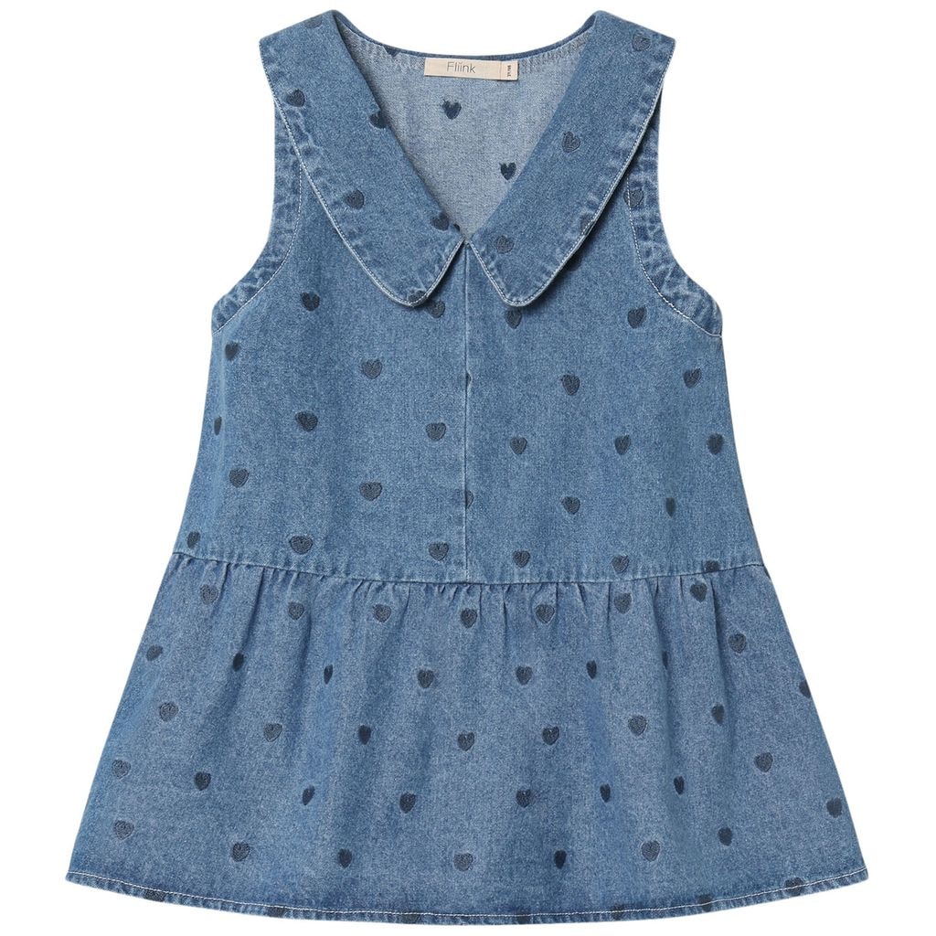 Donna Spencer Dress Light Denim Blue