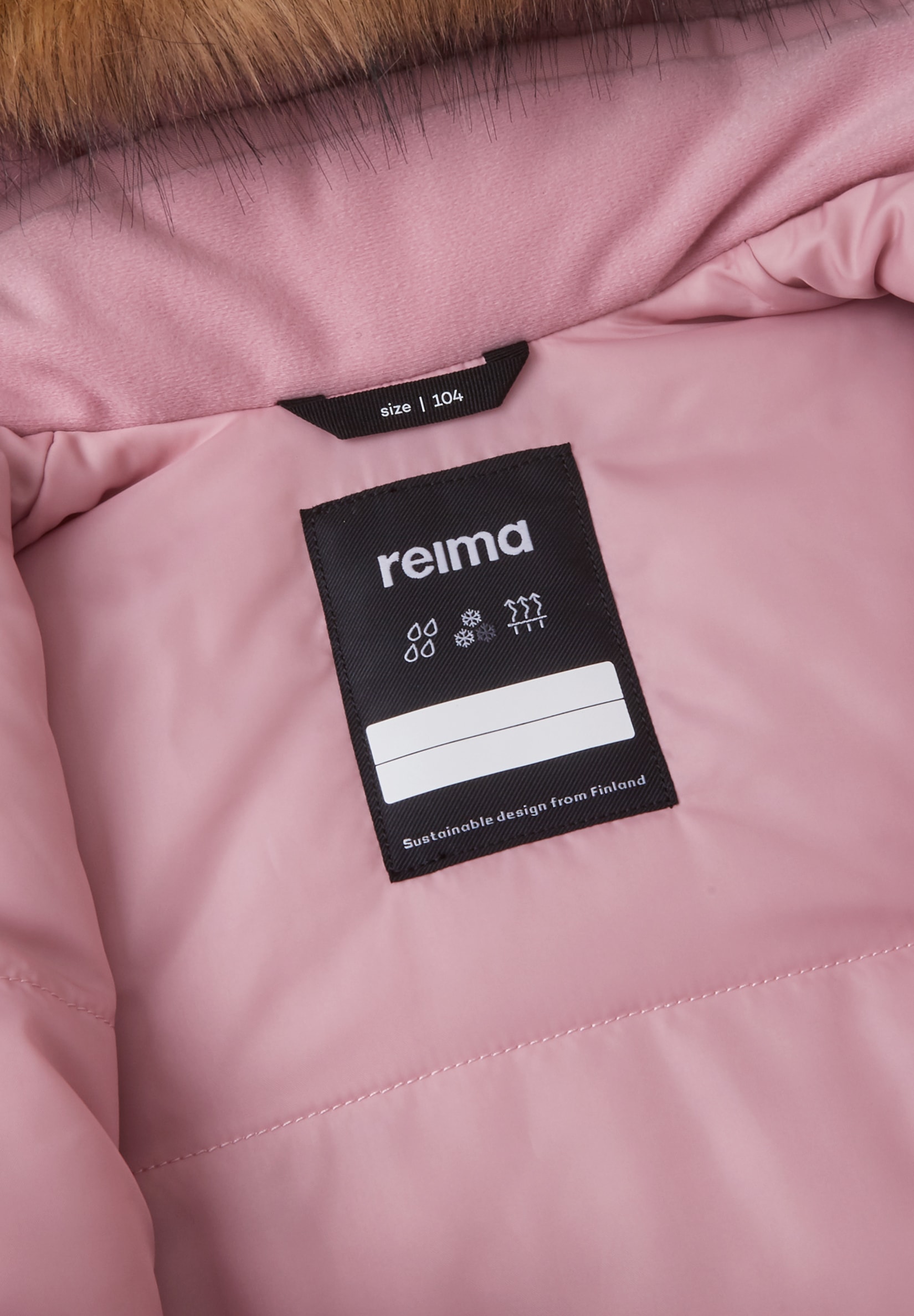 Stavanger ReimaTec Vinteroveralls Grey Pink