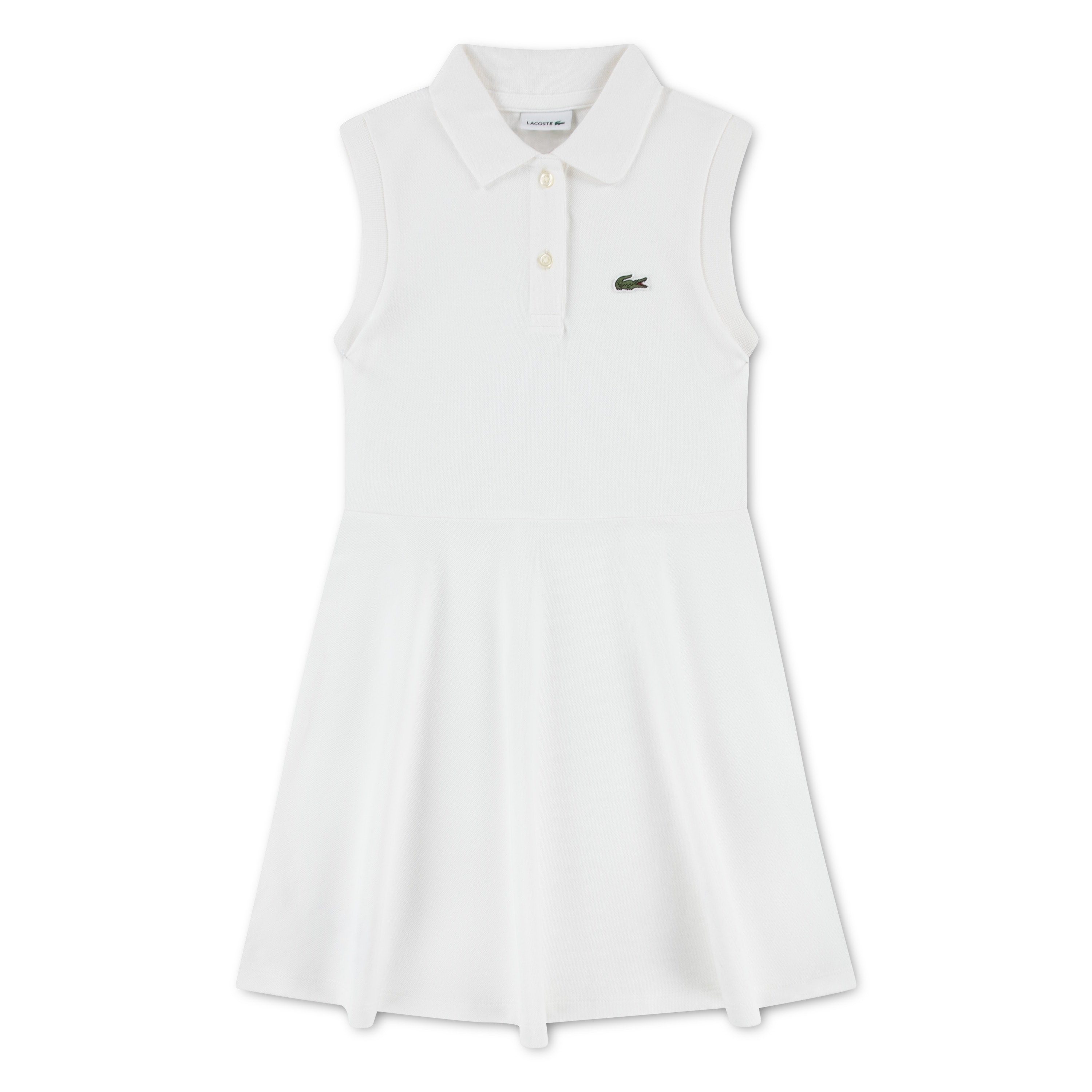 Pique Dress Blanc 