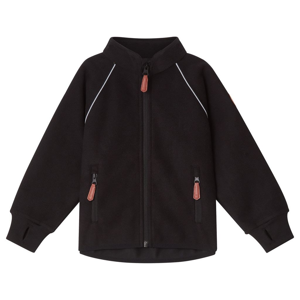 Livigno Recycled Wind Fleece Jacket Always Black