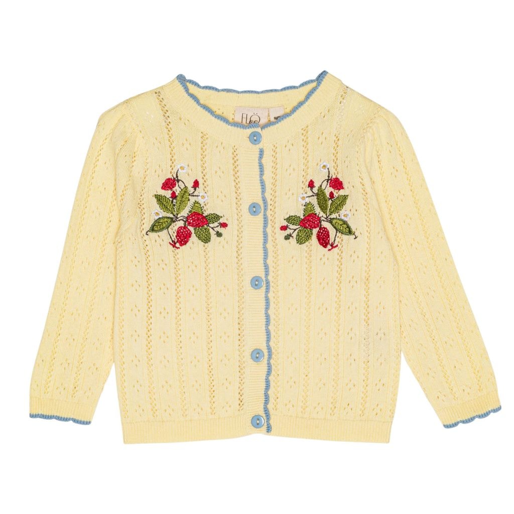 Dream Cardigan Soft Yellow