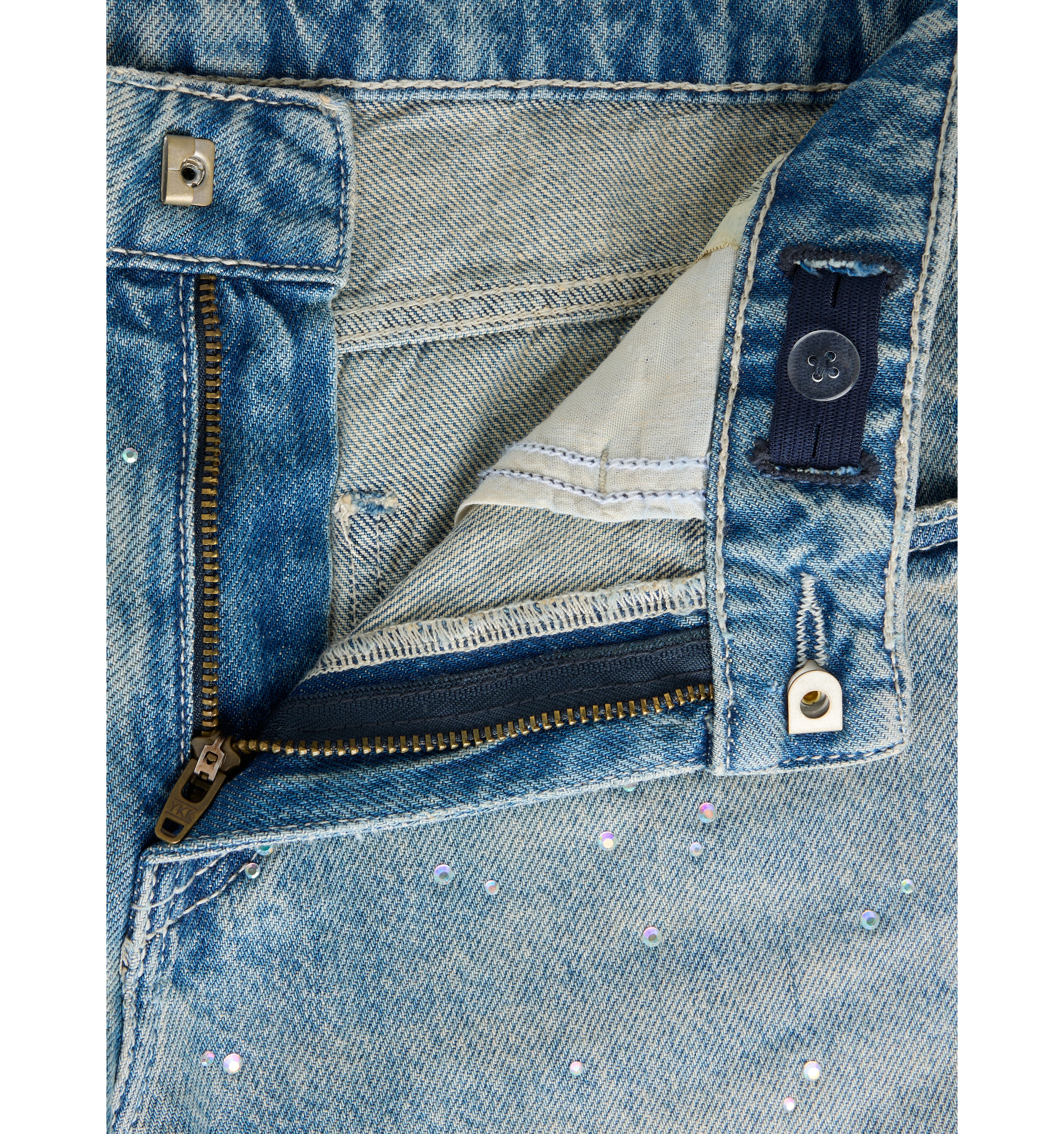 Jeans Vintage Medium Blue Denim