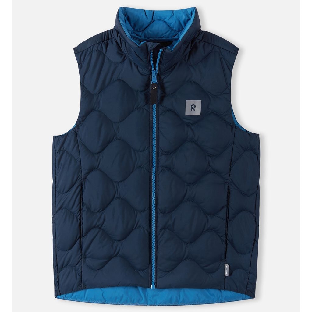 Furu Ned Vest Navyblå