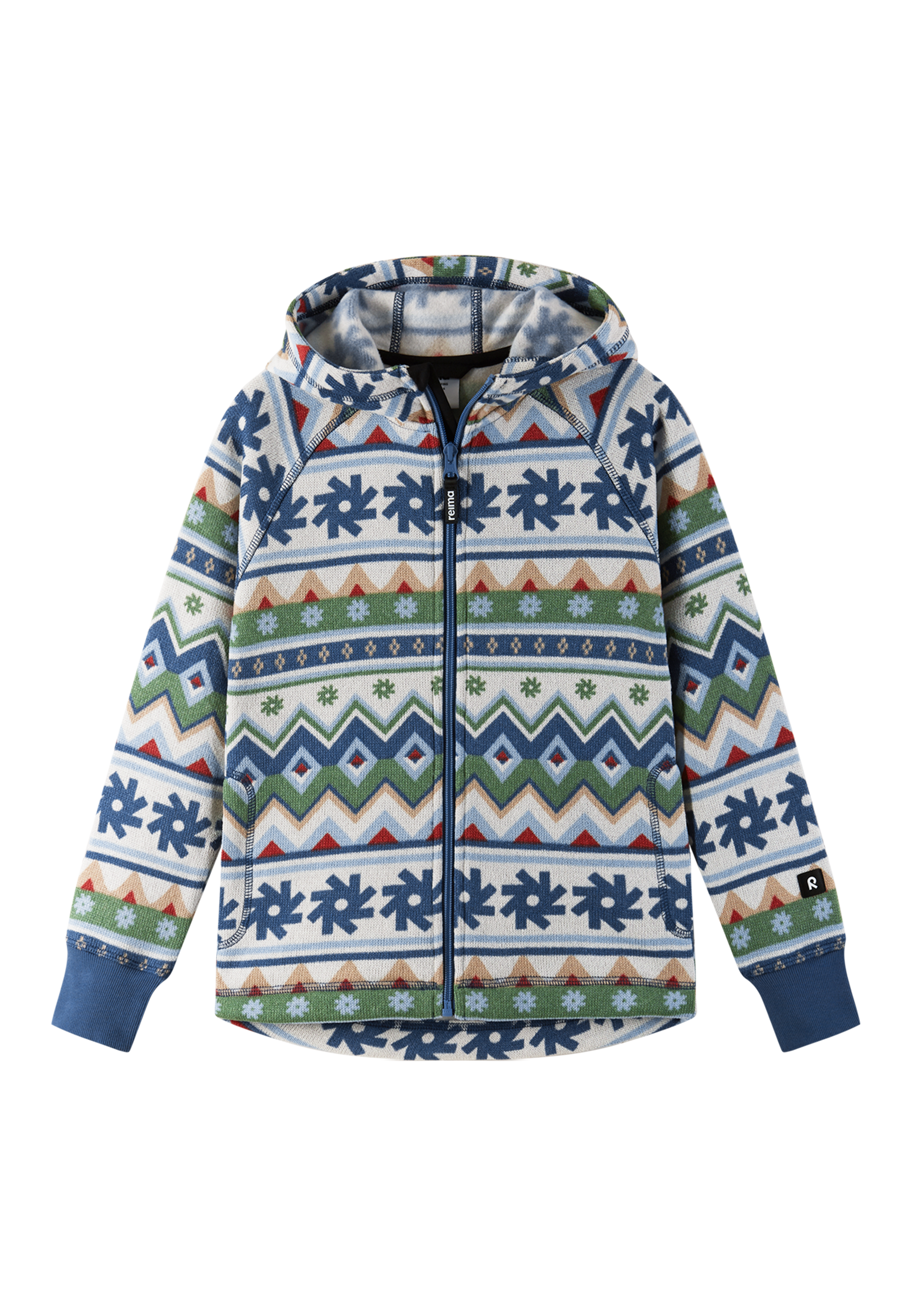 Northern Huvtröja I Fleece Green Clay