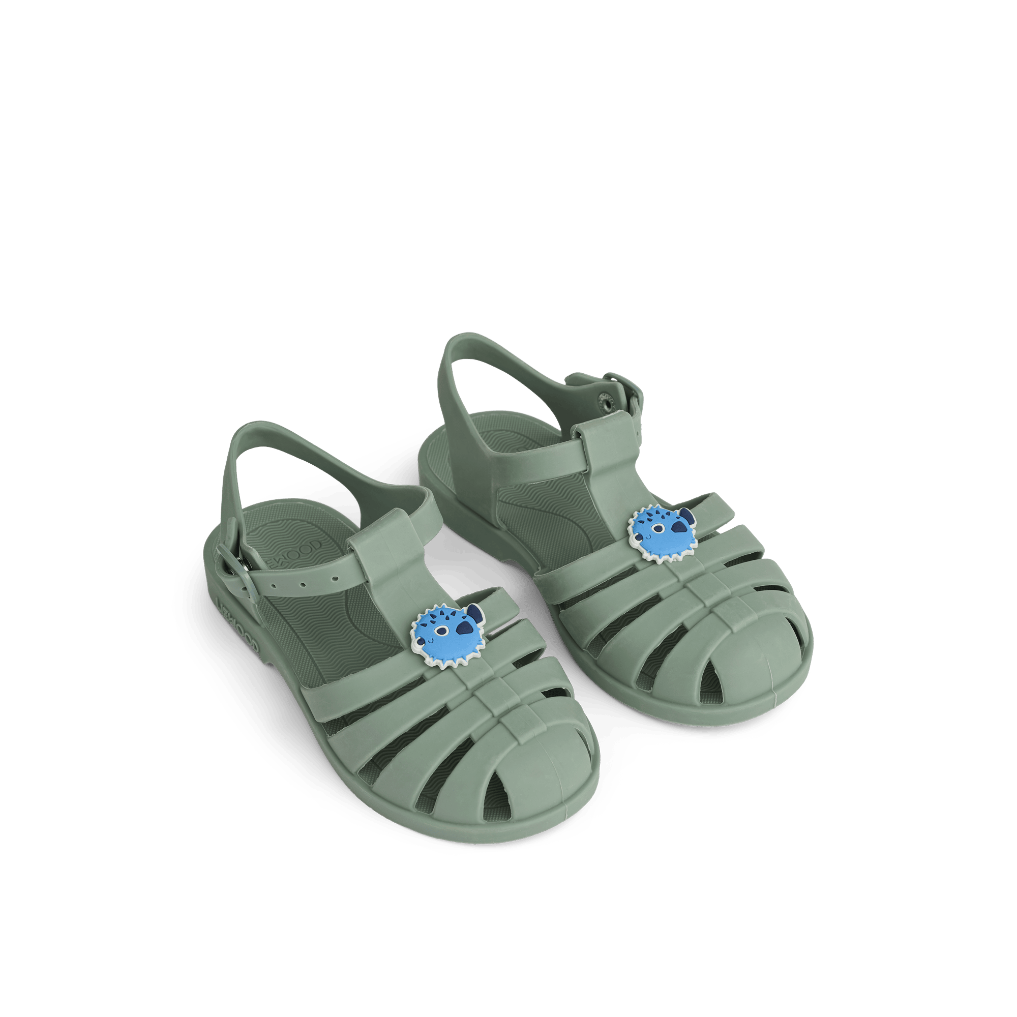 Bre Sandals with Charms Puffer / Peppermint