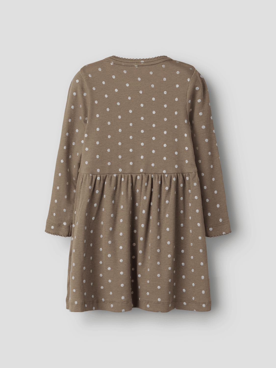 Kort Klänning Taupe Gray