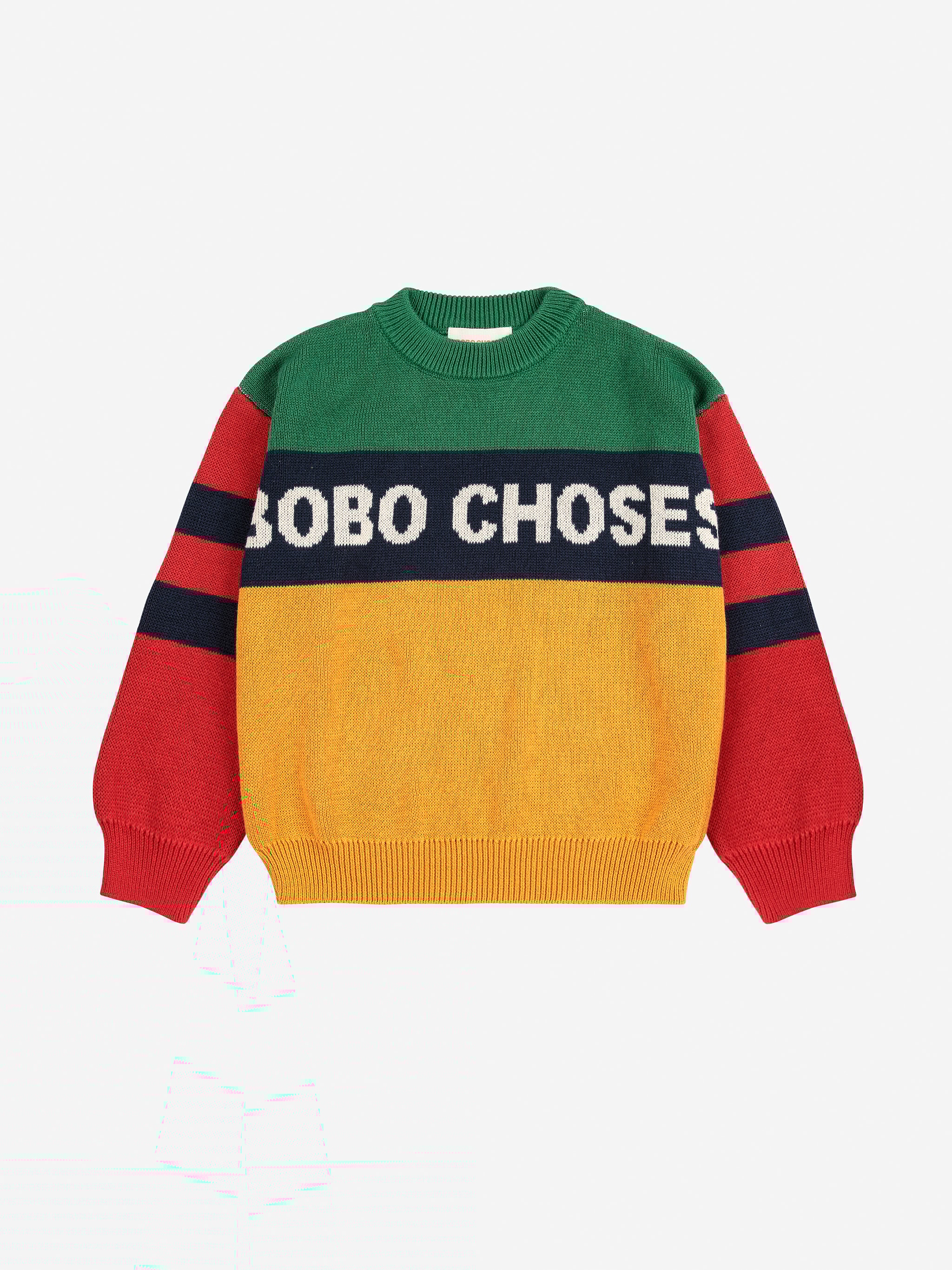 Bobo Choses Color Block Jumper Multicolor