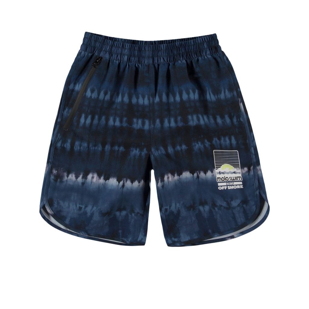 Nox Uimashortsit Indigo Tie Dye