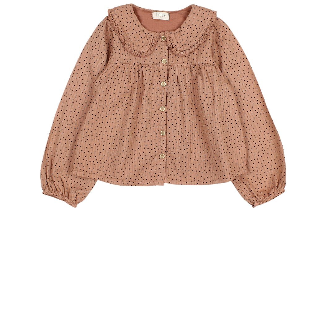 Dotted Blouse Cocoa