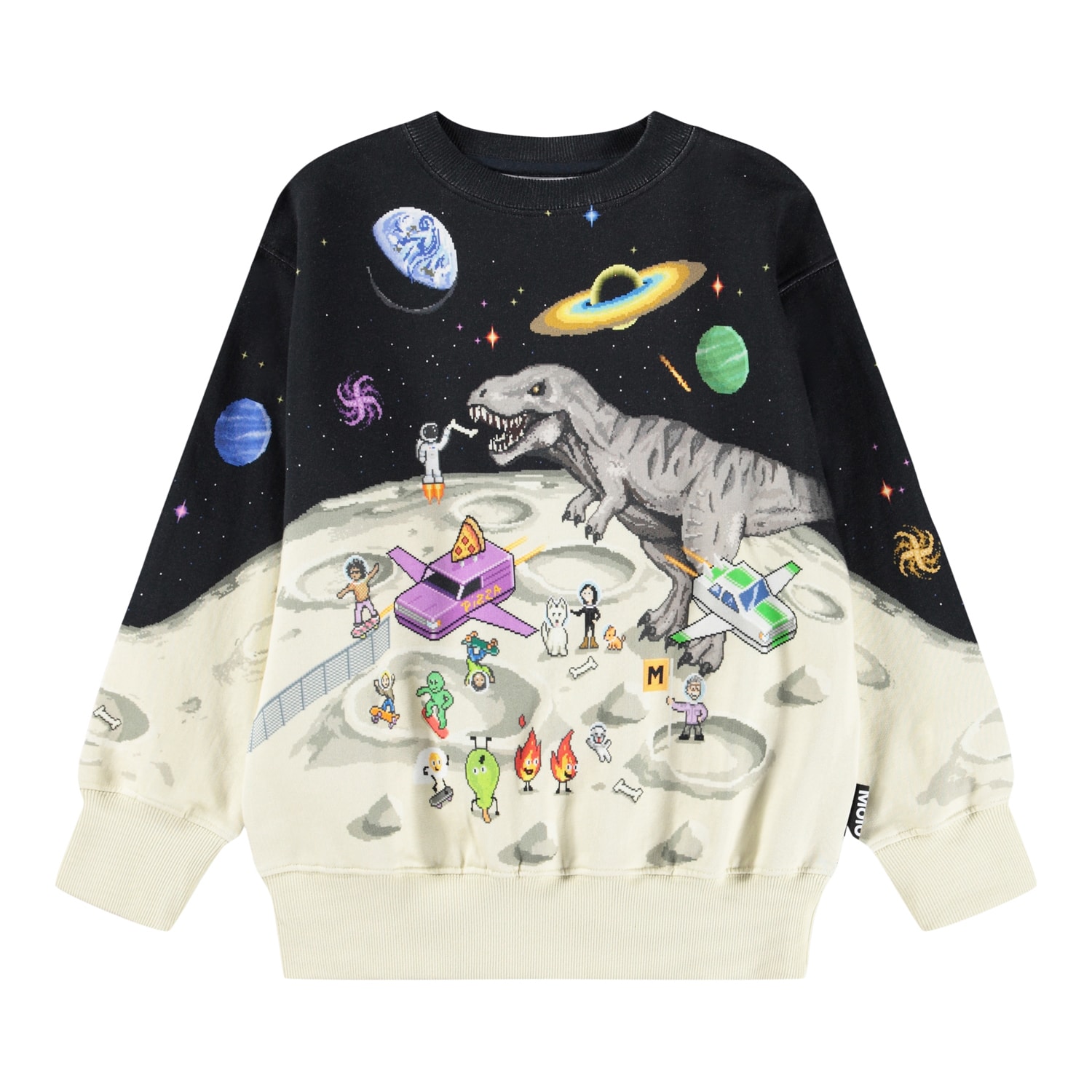 Mattis Sweatshirt Pixel Moon