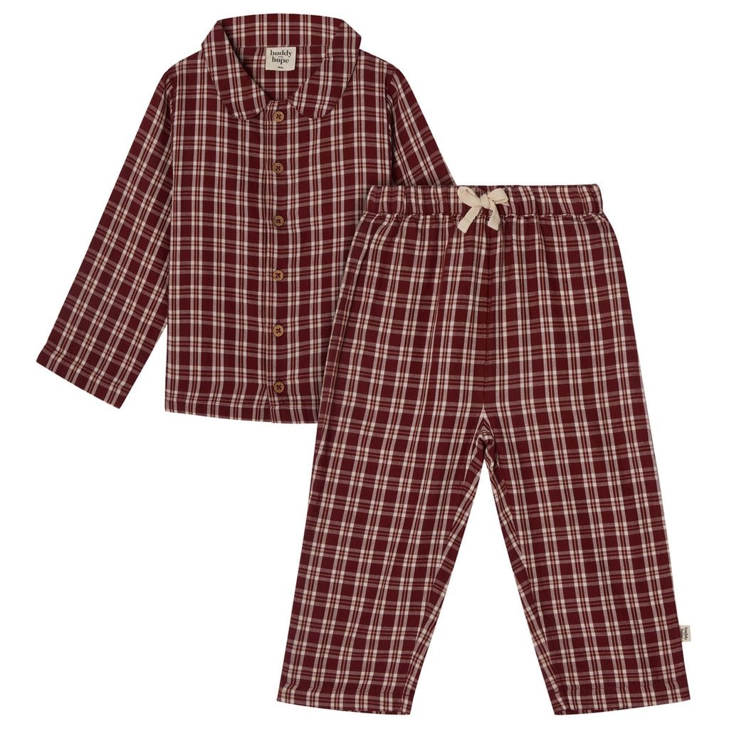 Oskar Pyjamas Christmas Check