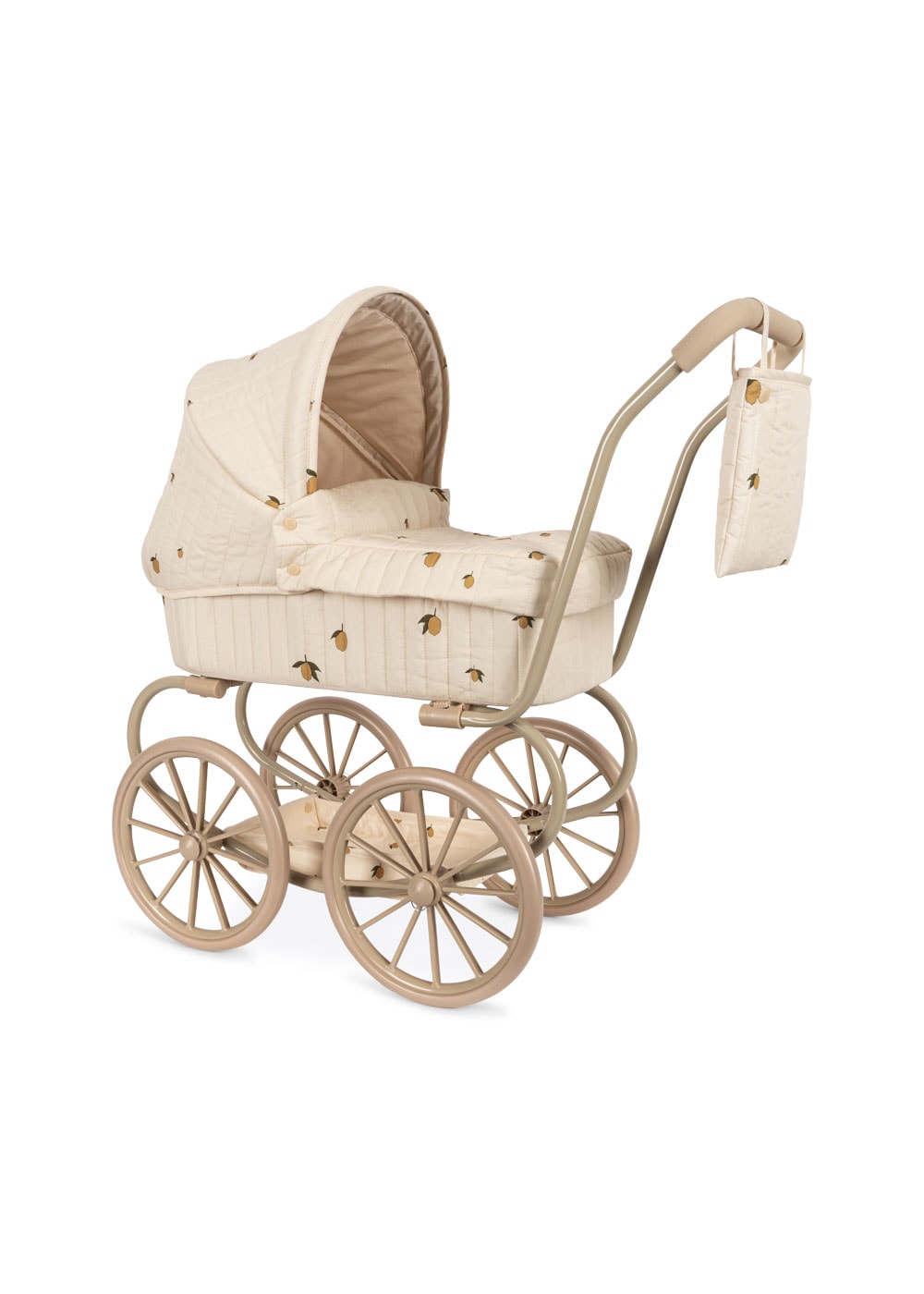 Minnie Doll Pram Lemon 