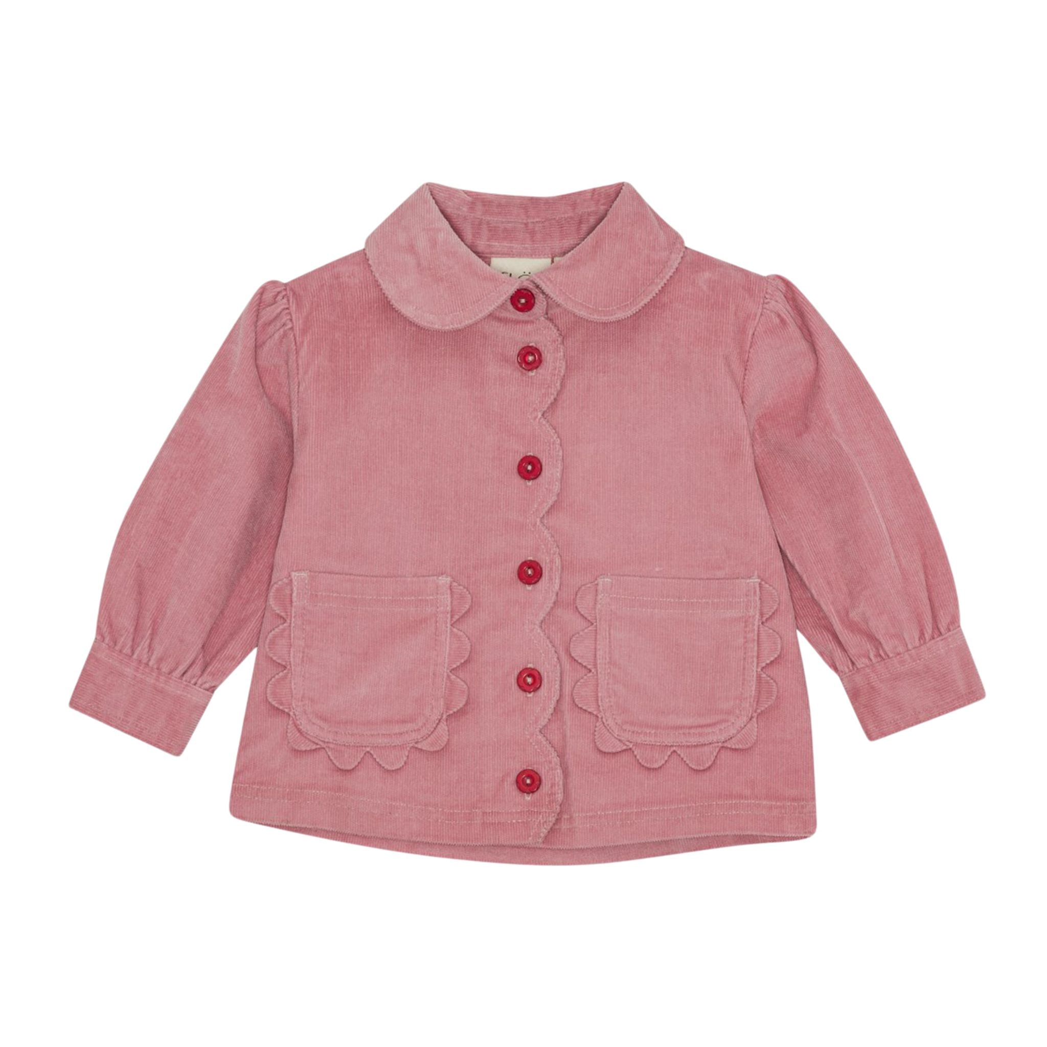 Mia Overshirt Velvet Rose