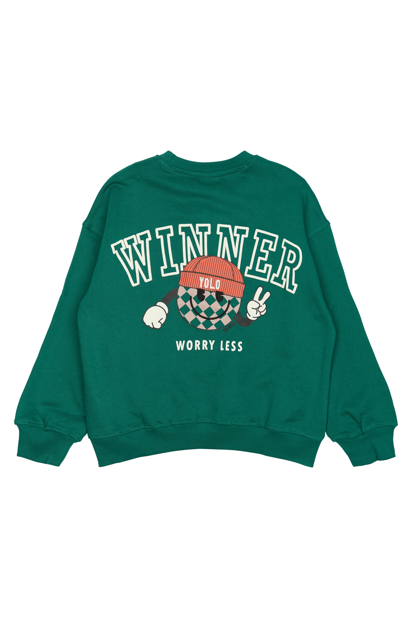 GOTS Paul Sweatshirt Alpine Green