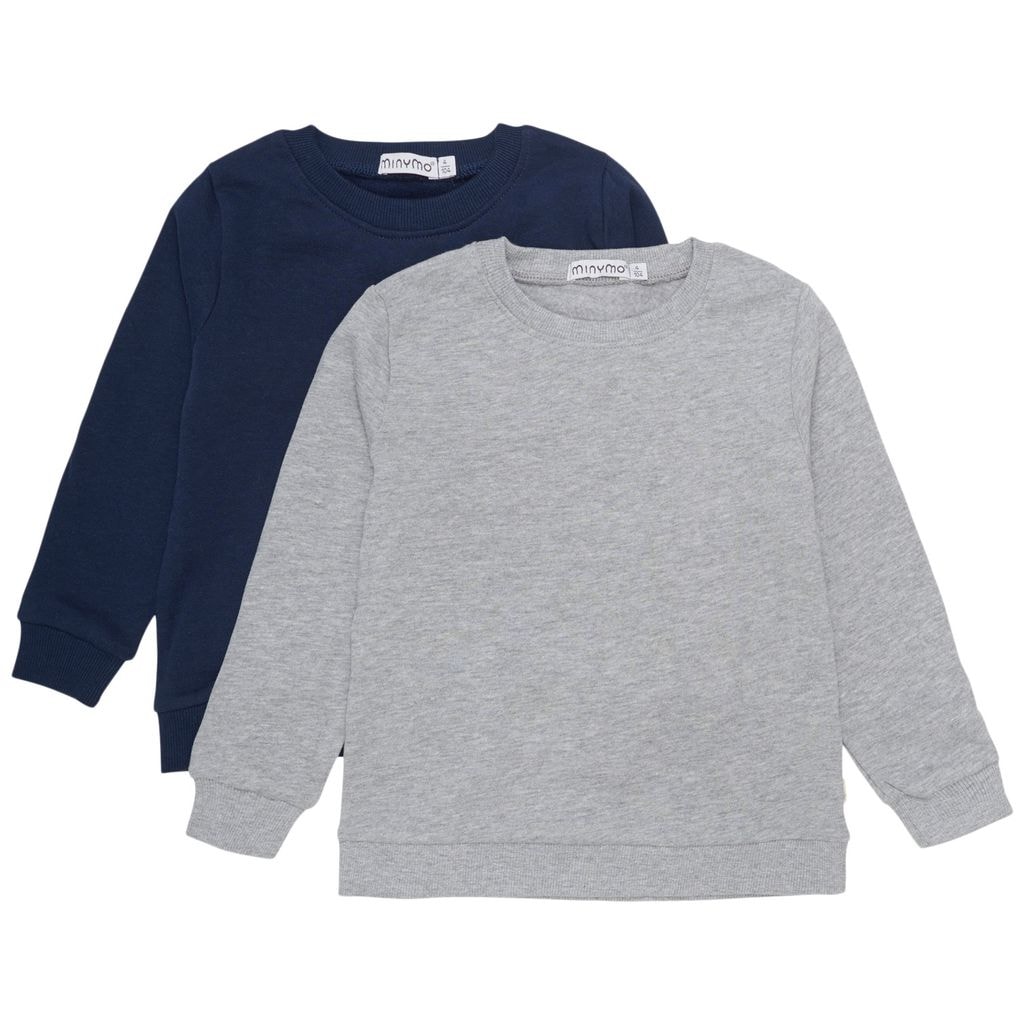 Sweatshirt I 2-pack Grey Melange